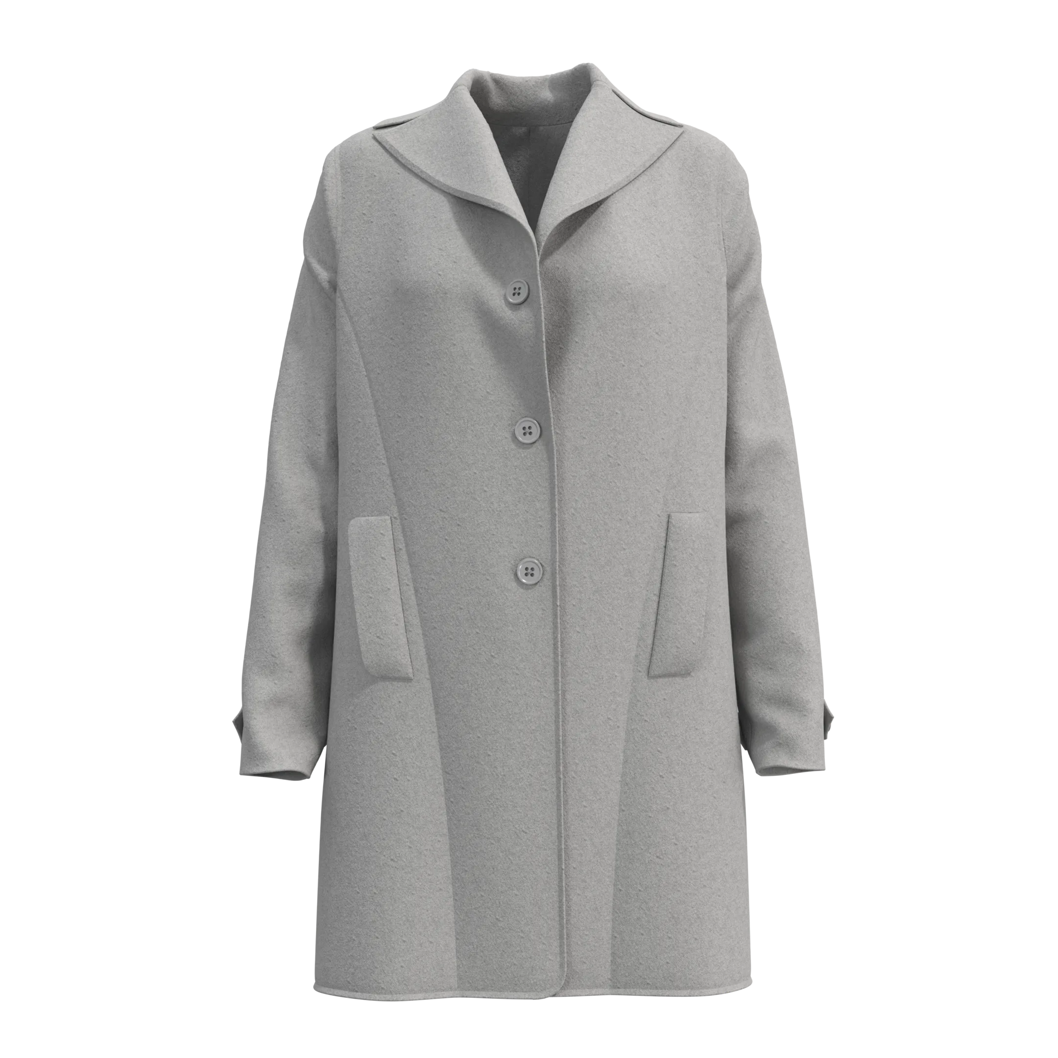 Classic Coat - Marvelous Designer & Clo3d