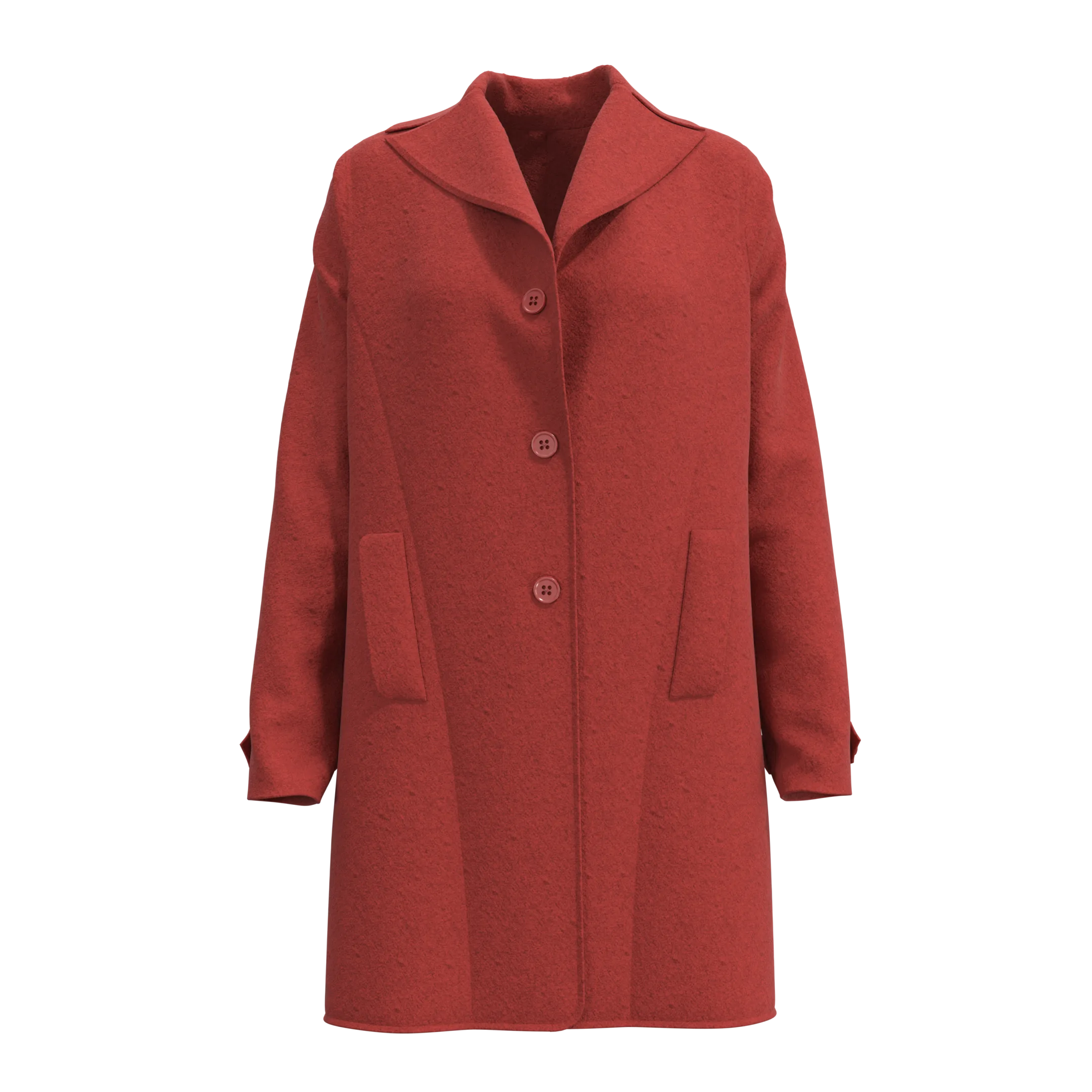 Classic Coat - Marvelous Designer & Clo3d