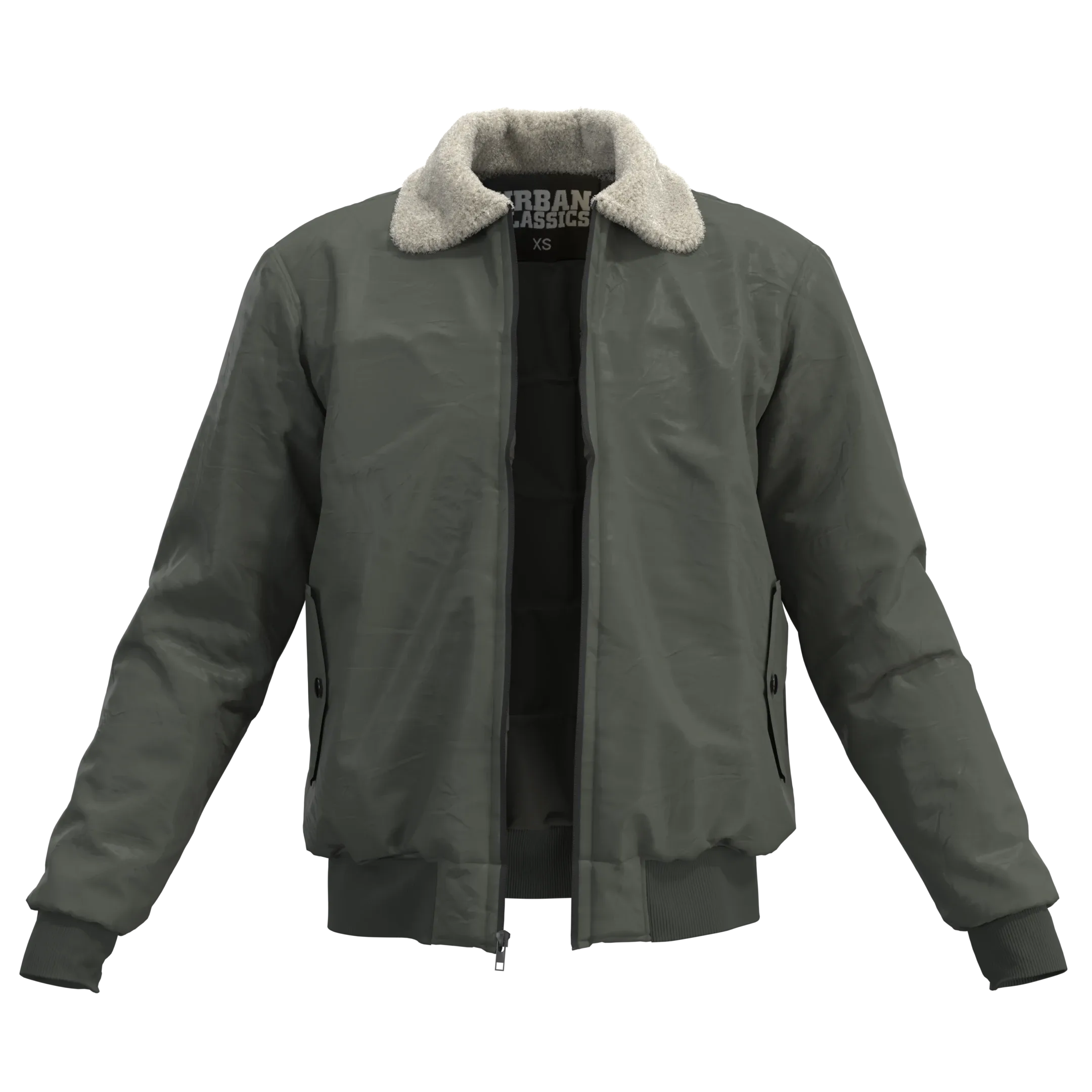 Urban Classic Men's Pilot Jacket - Marvelous Designer & Clo3d