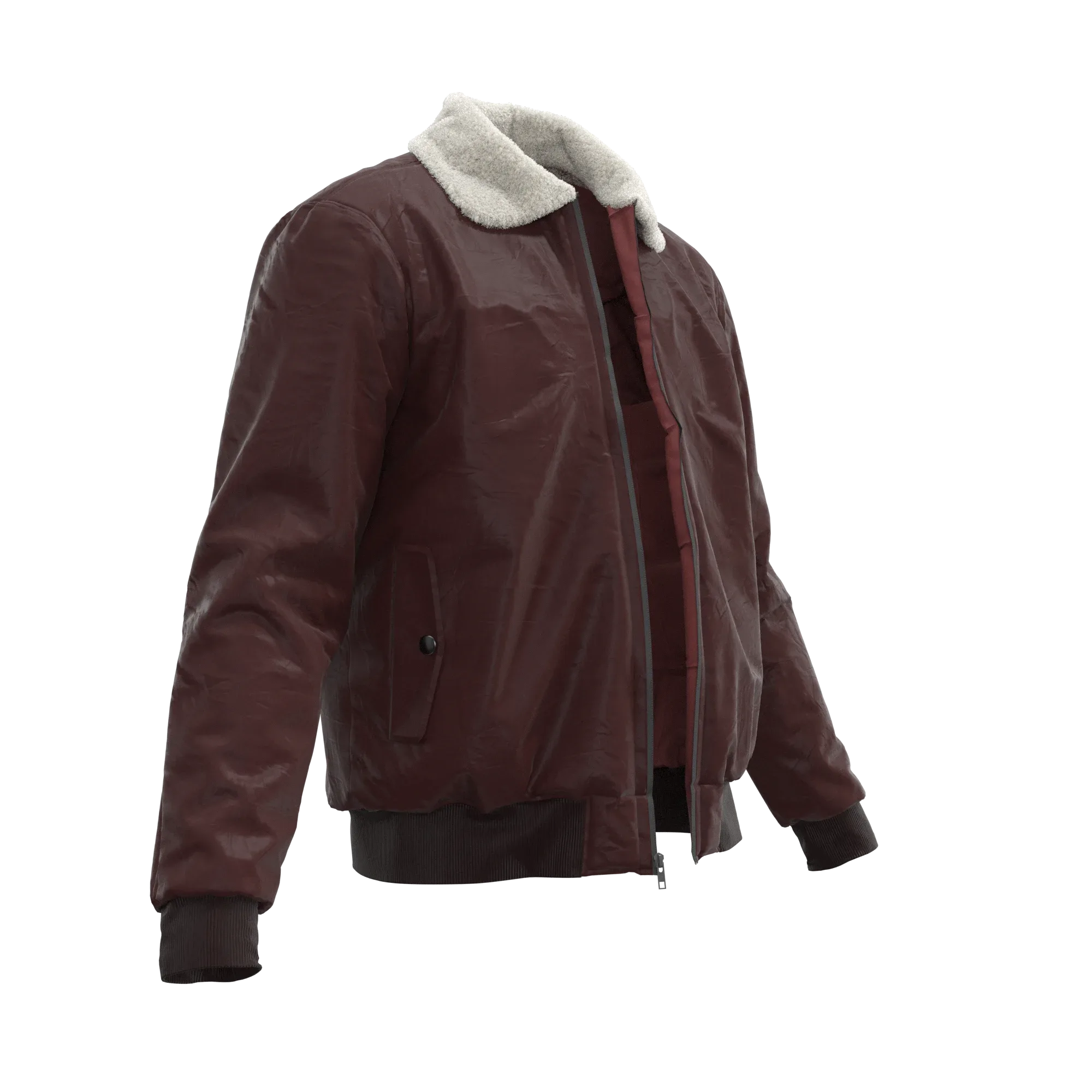 Urban Classic Men's Pilot Jacket - Marvelous Designer & Clo3d