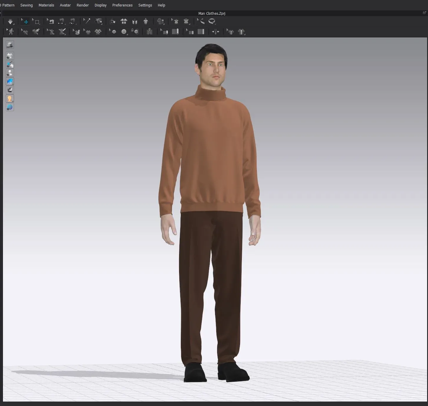 Men's Clothes - Marvelous Designer & Clo3d