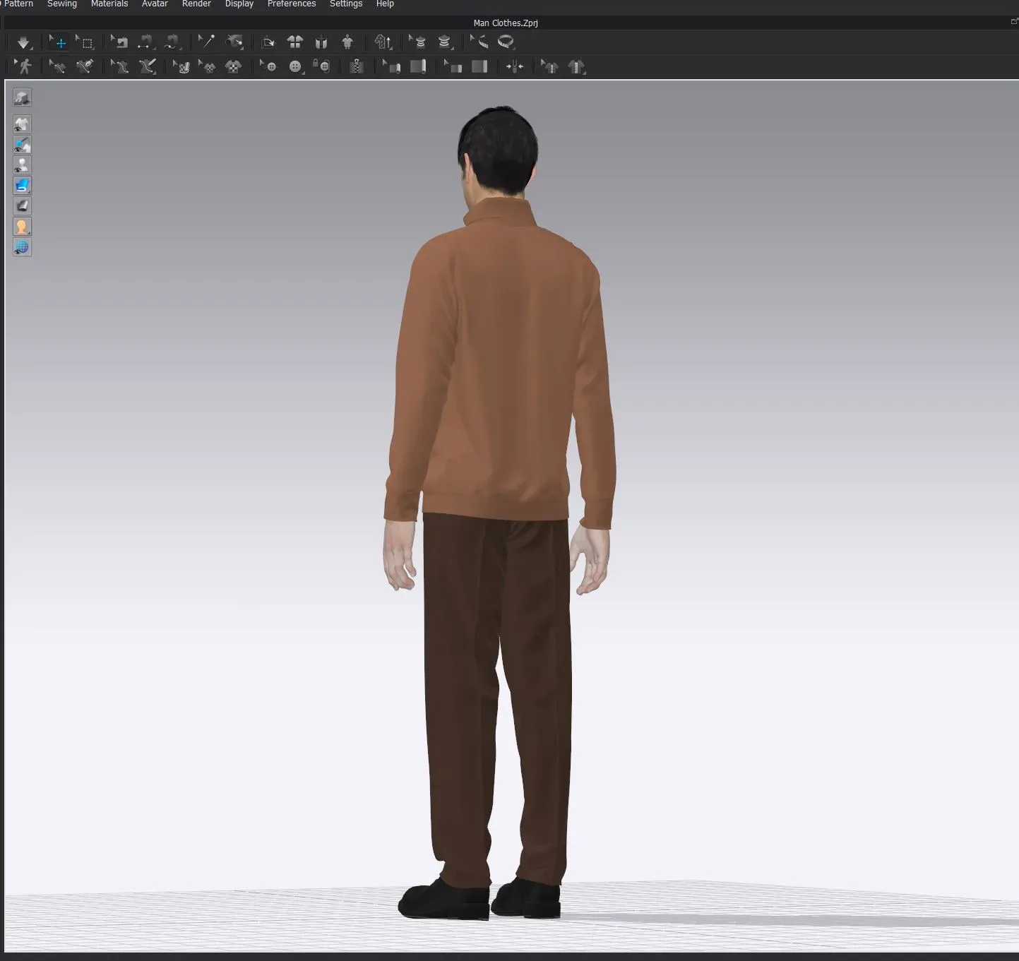 Men's Clothes - Marvelous Designer & Clo3d