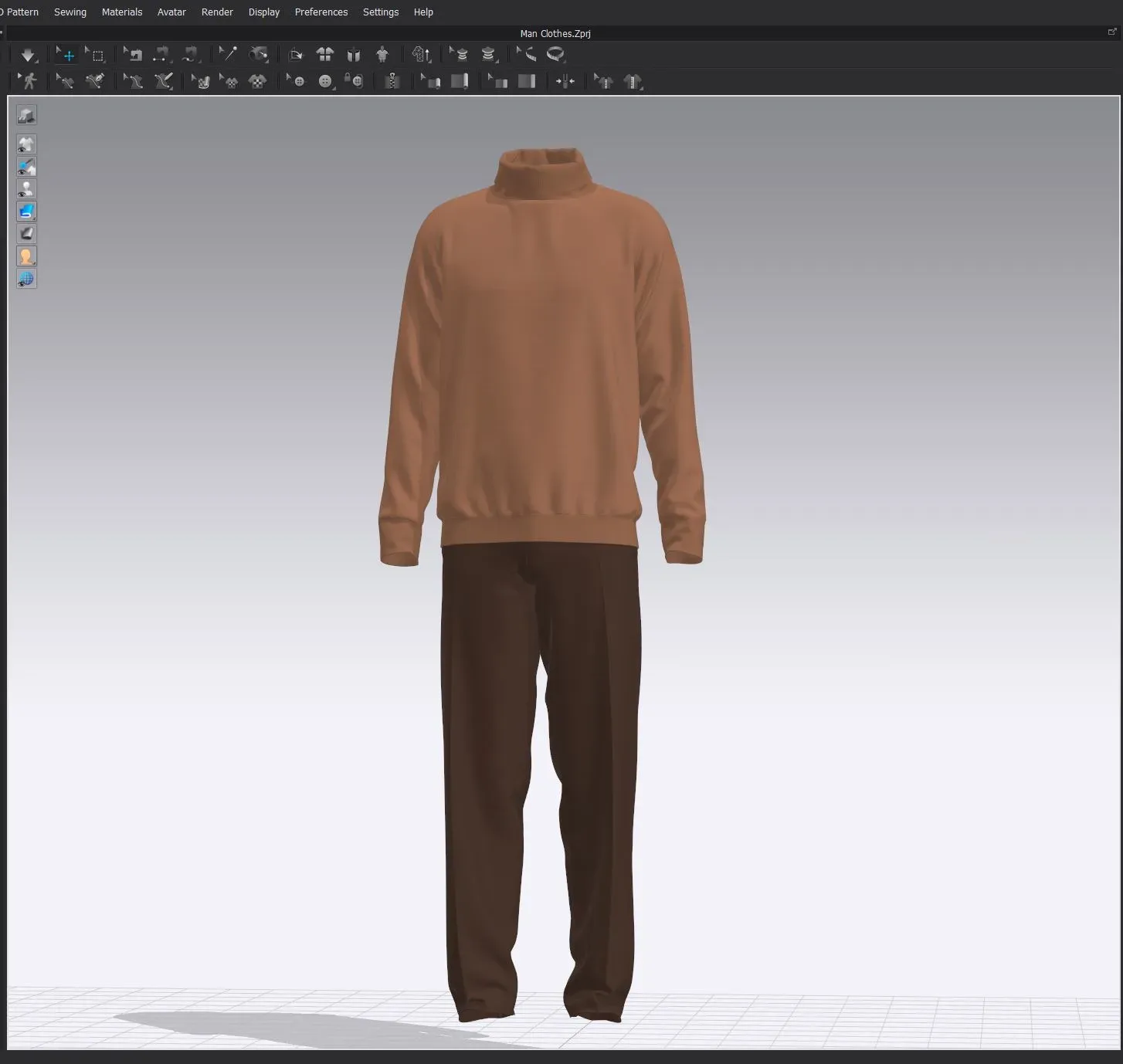 Men's Clothes - Marvelous Designer & Clo3d