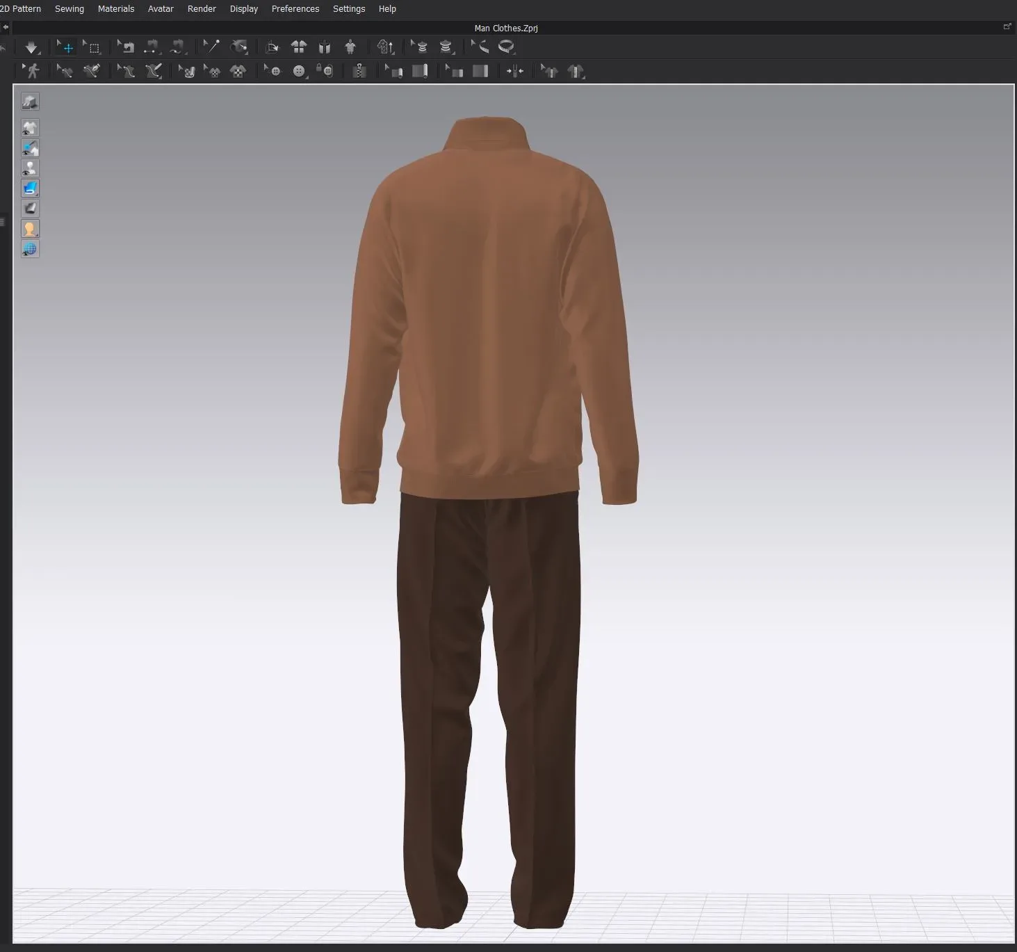 Men's Clothes - Marvelous Designer & Clo3d