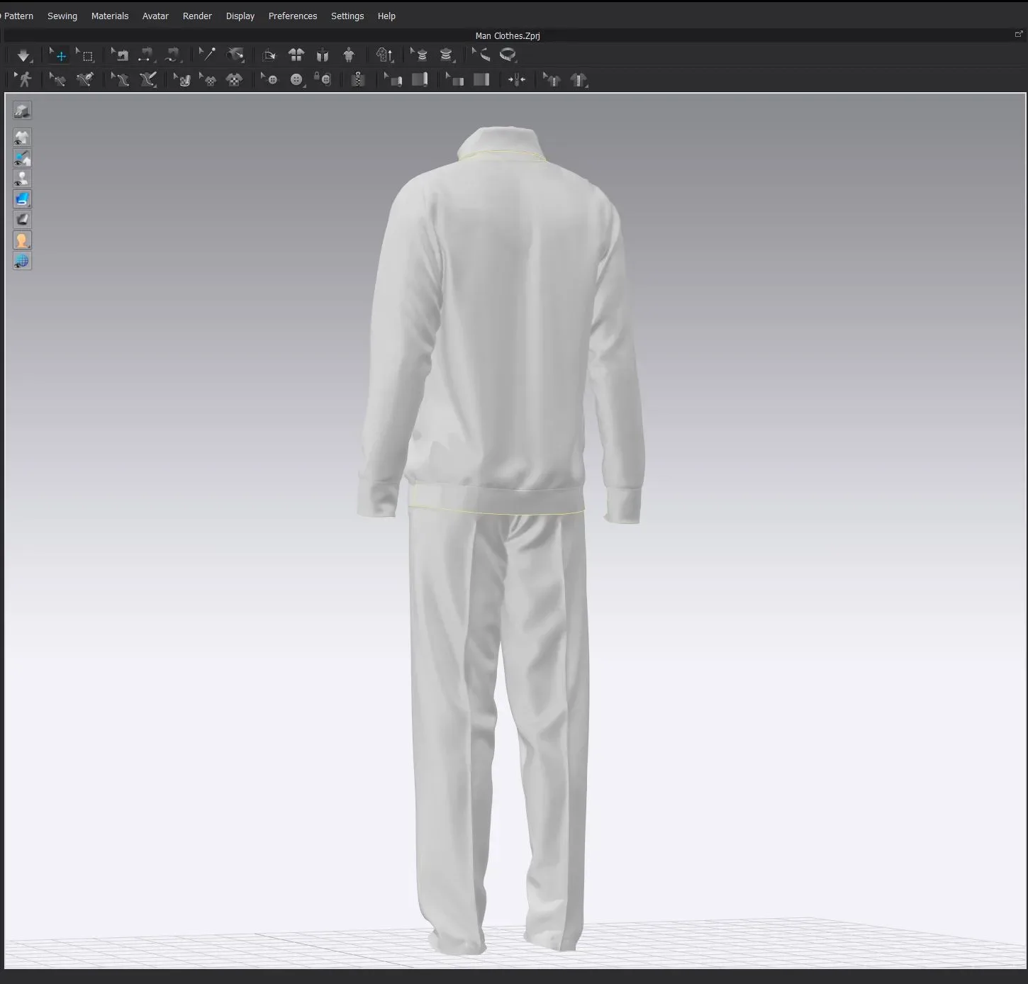 Men's Clothes - Marvelous Designer & Clo3d