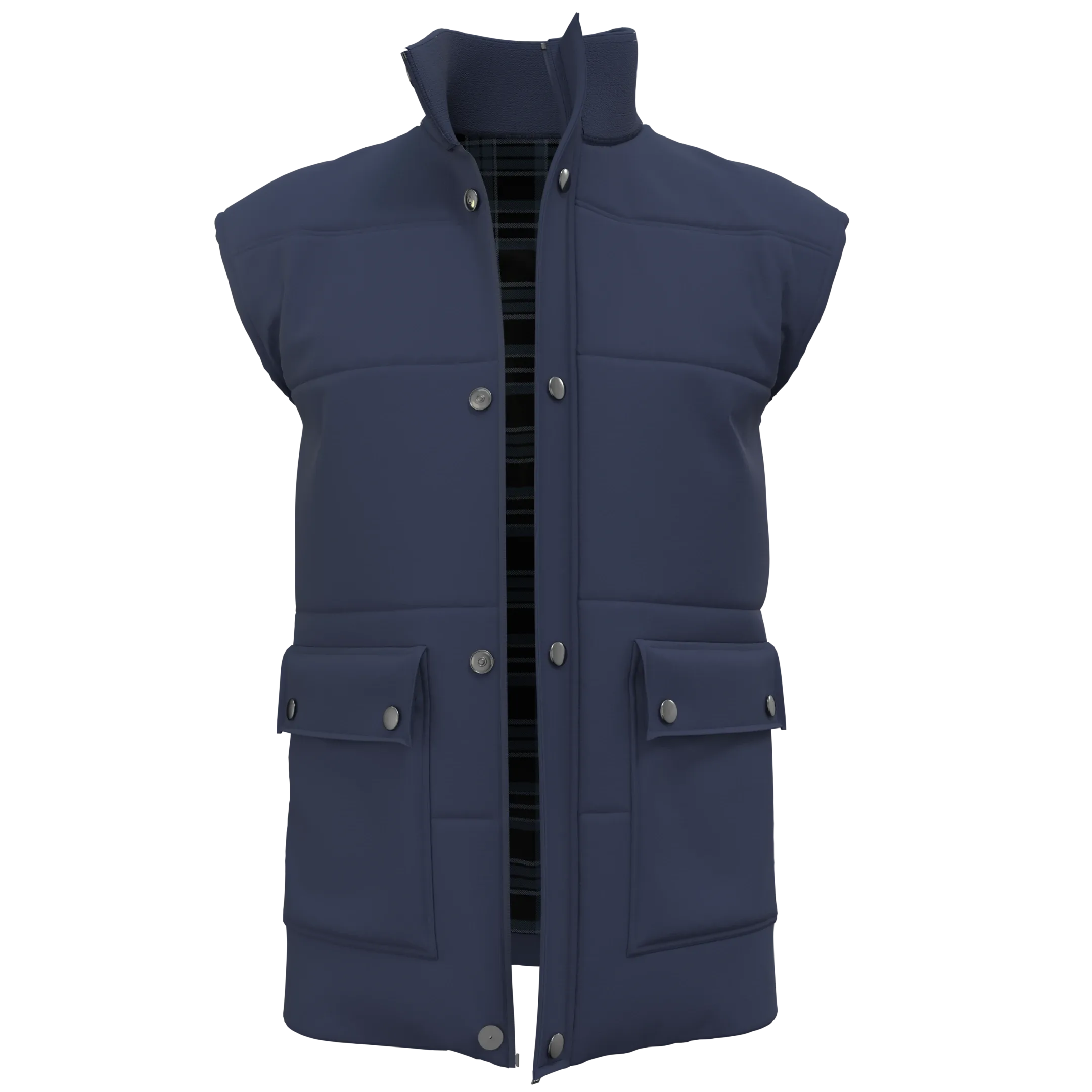 Sleeveless Jacket - Marvelous Designer & Clo3d