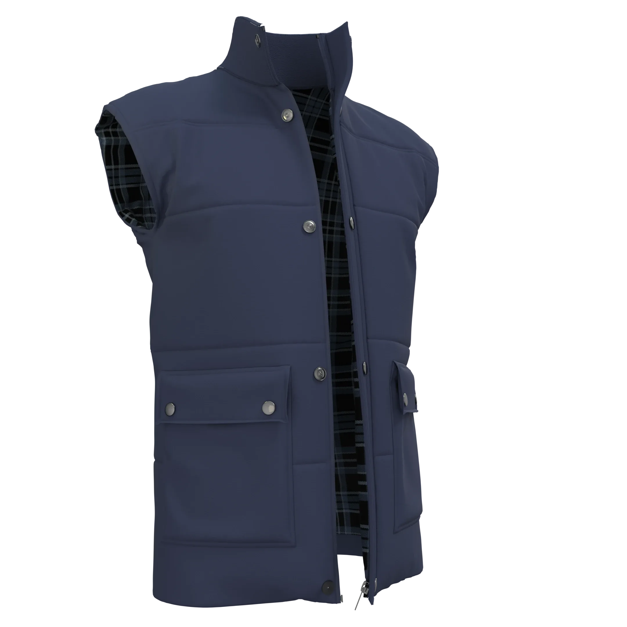 Sleeveless Jacket - Marvelous Designer & Clo3d