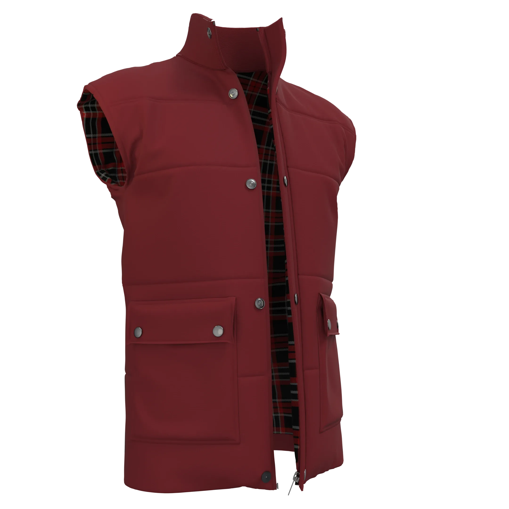 Sleeveless Jacket - Marvelous Designer & Clo3d