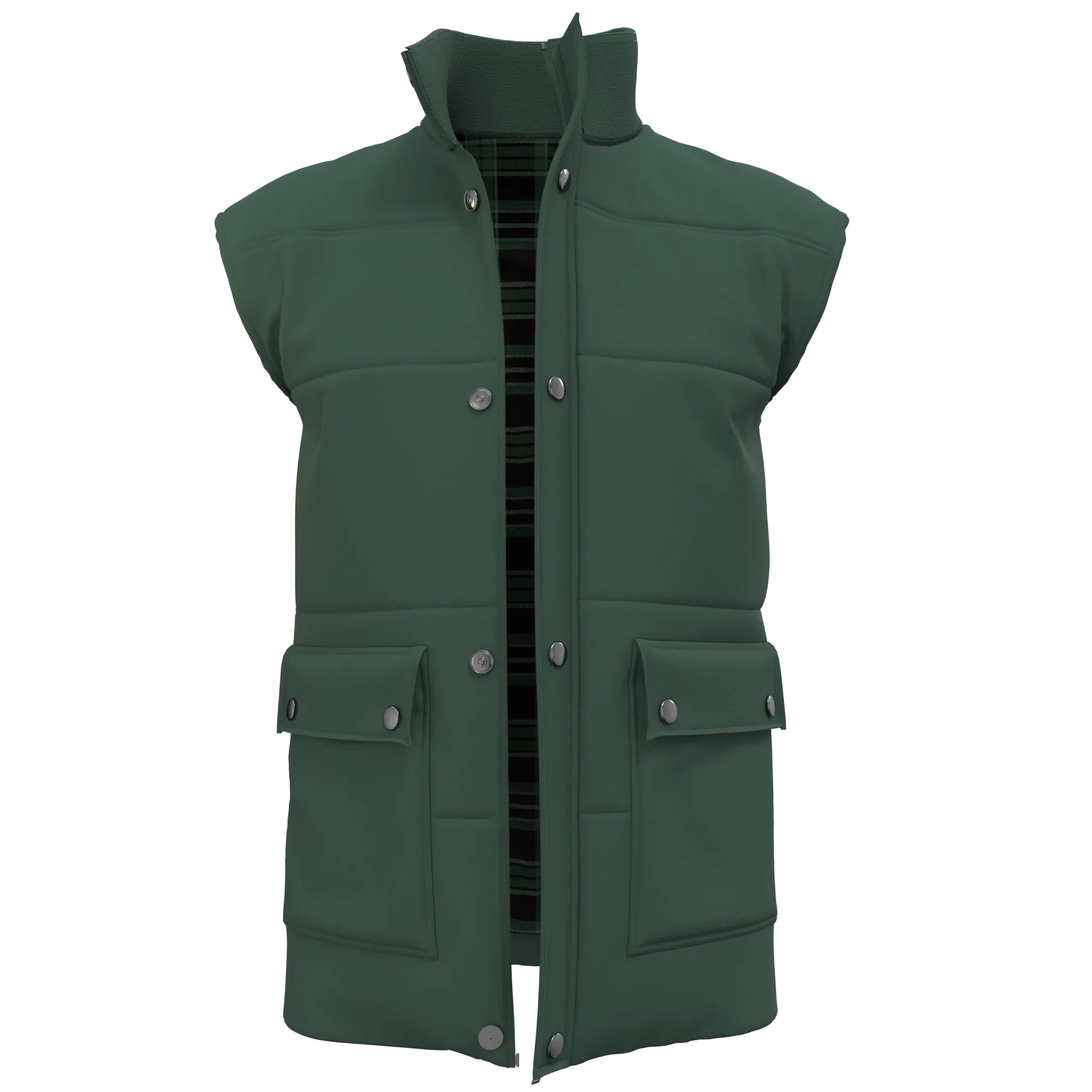 Sleeveless Jacket - Marvelous Designer & Clo3d