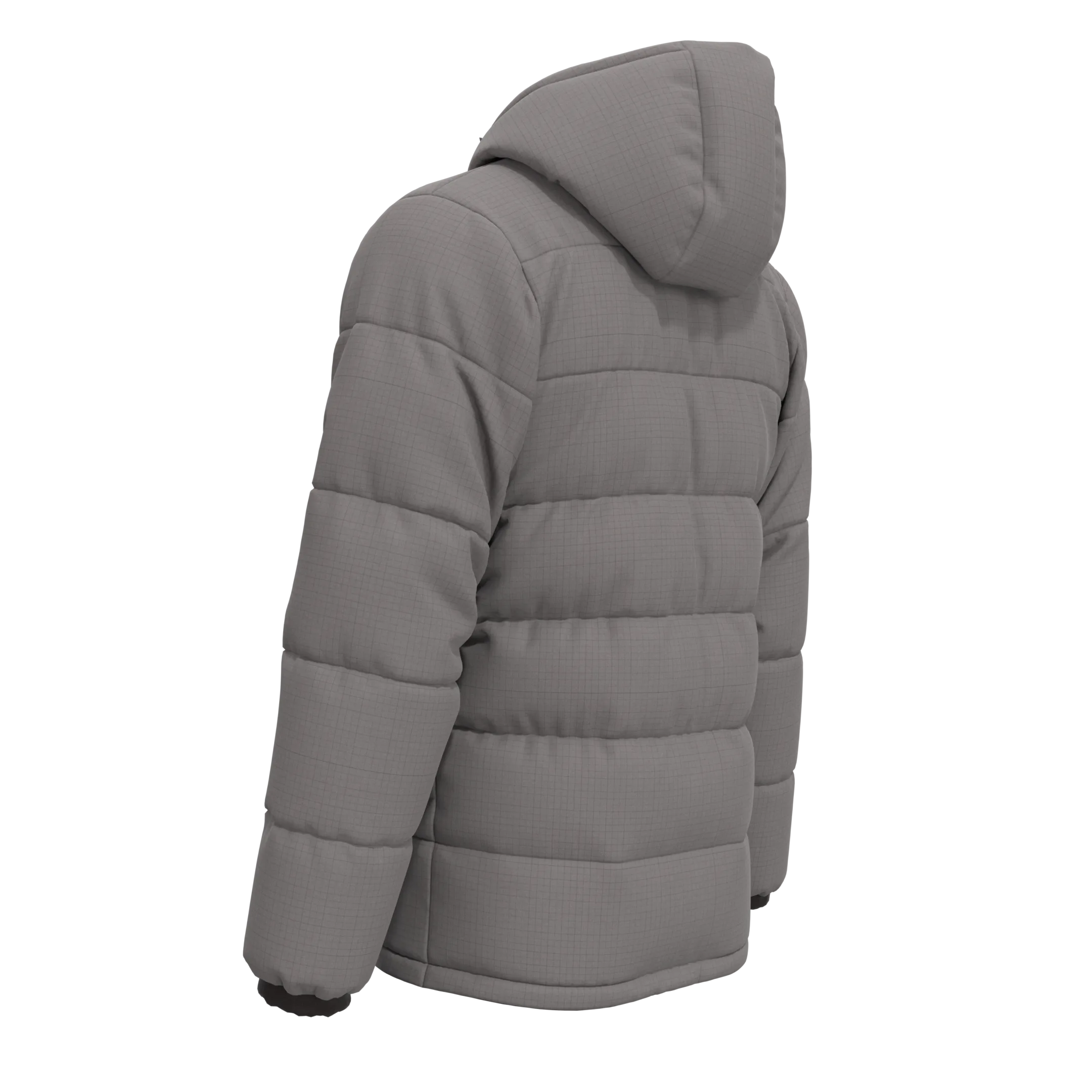 Men Down Jacket - Marvelous Designer - Clo3d