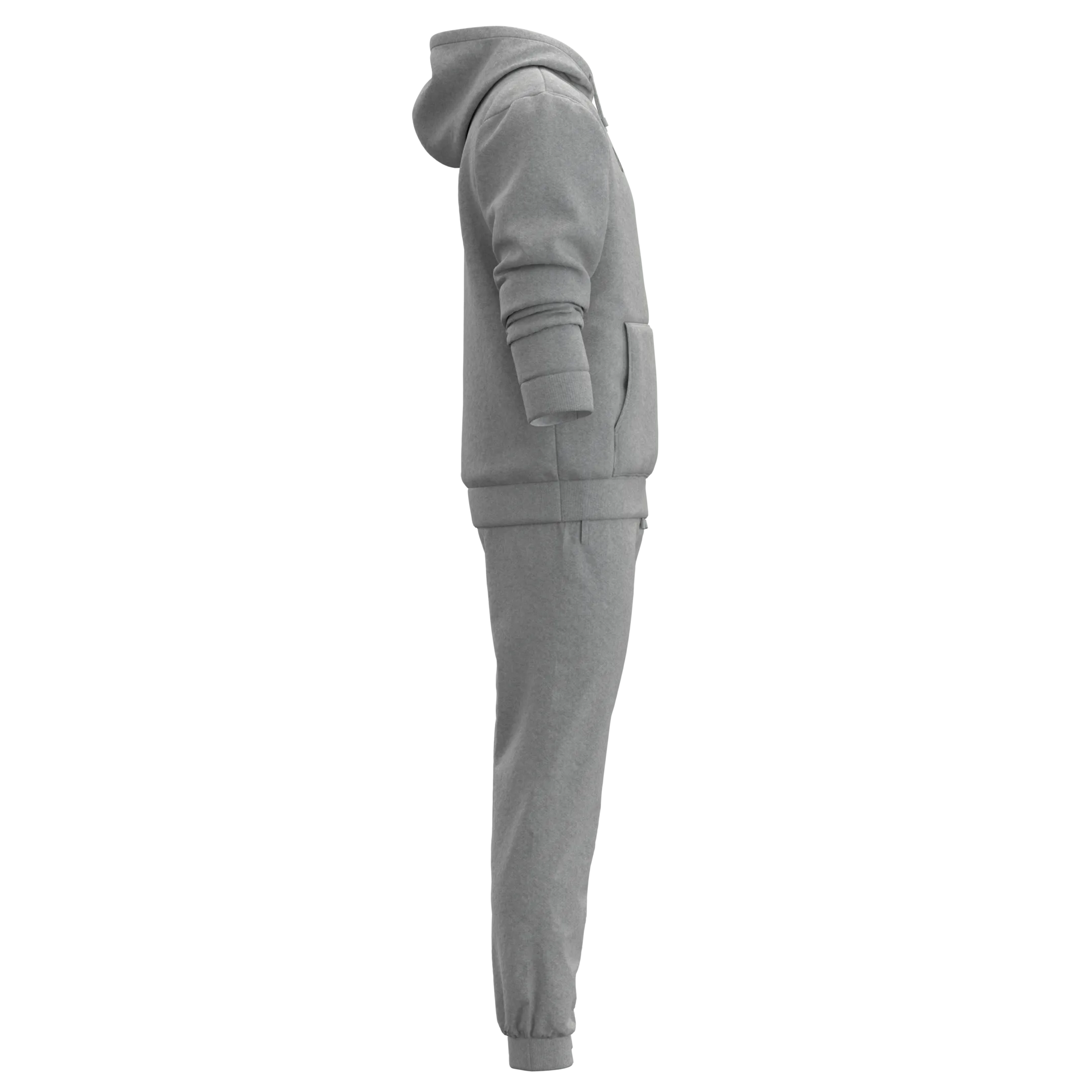 Hoodie Tracksuits - Marvelous Designer - Clo3d