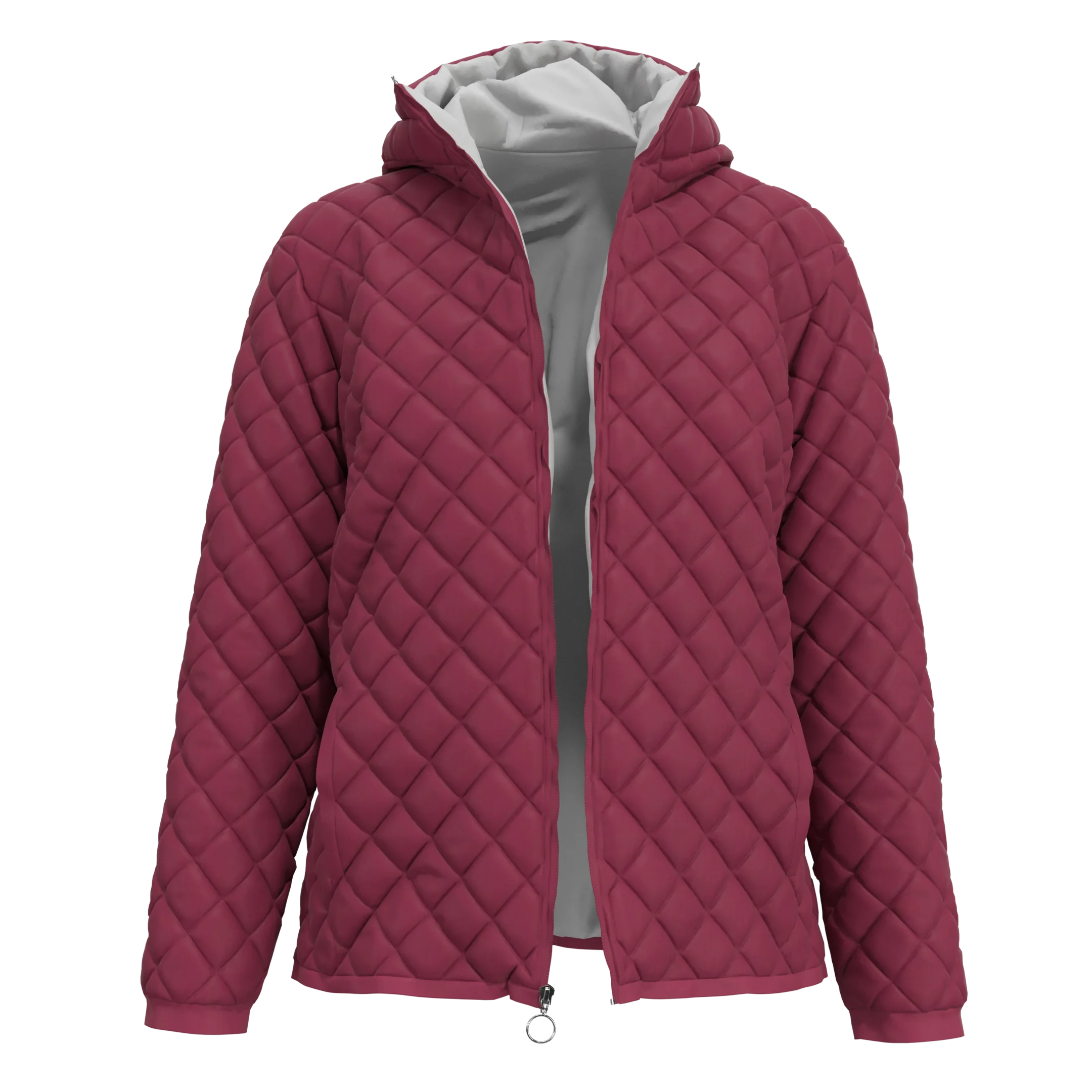 Women Hooded Jacket - Marvelous Designer - Clo3d
