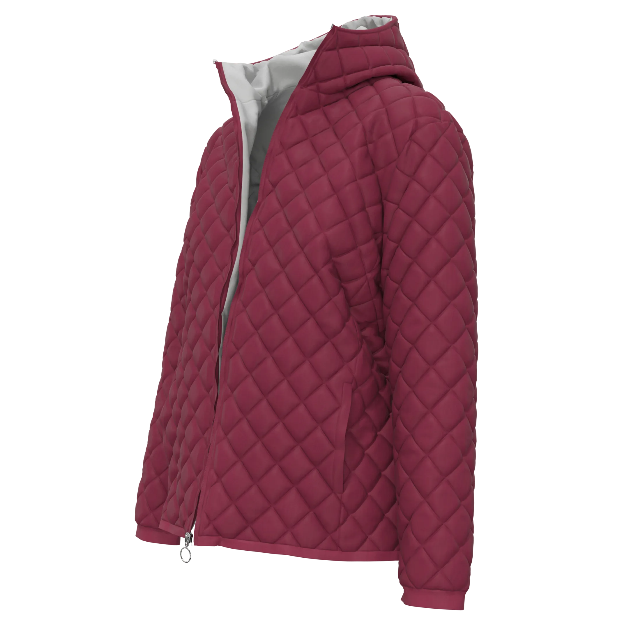 Women Hooded Jacket - Marvelous Designer - Clo3d