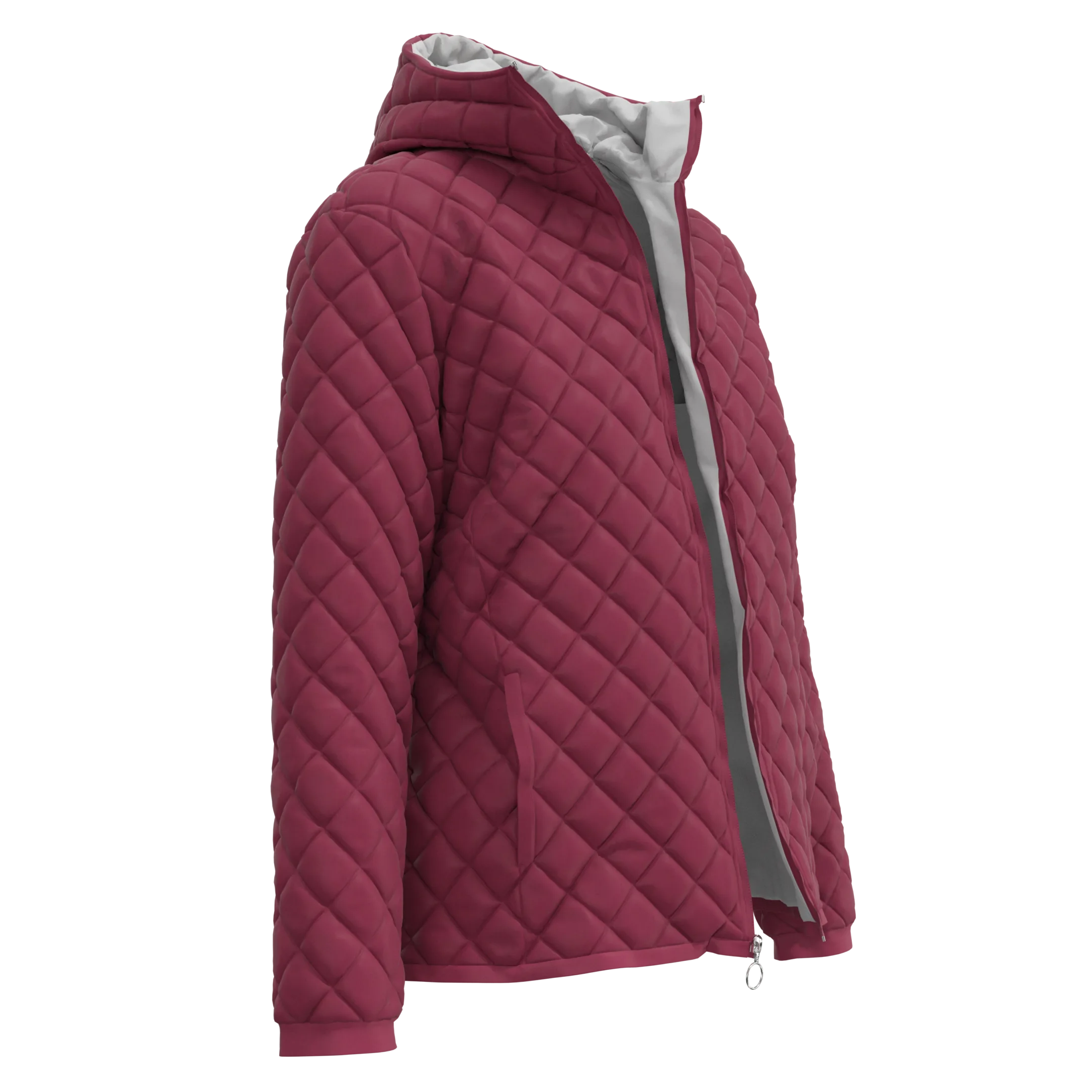 Women Hooded Jacket - Marvelous Designer - Clo3d