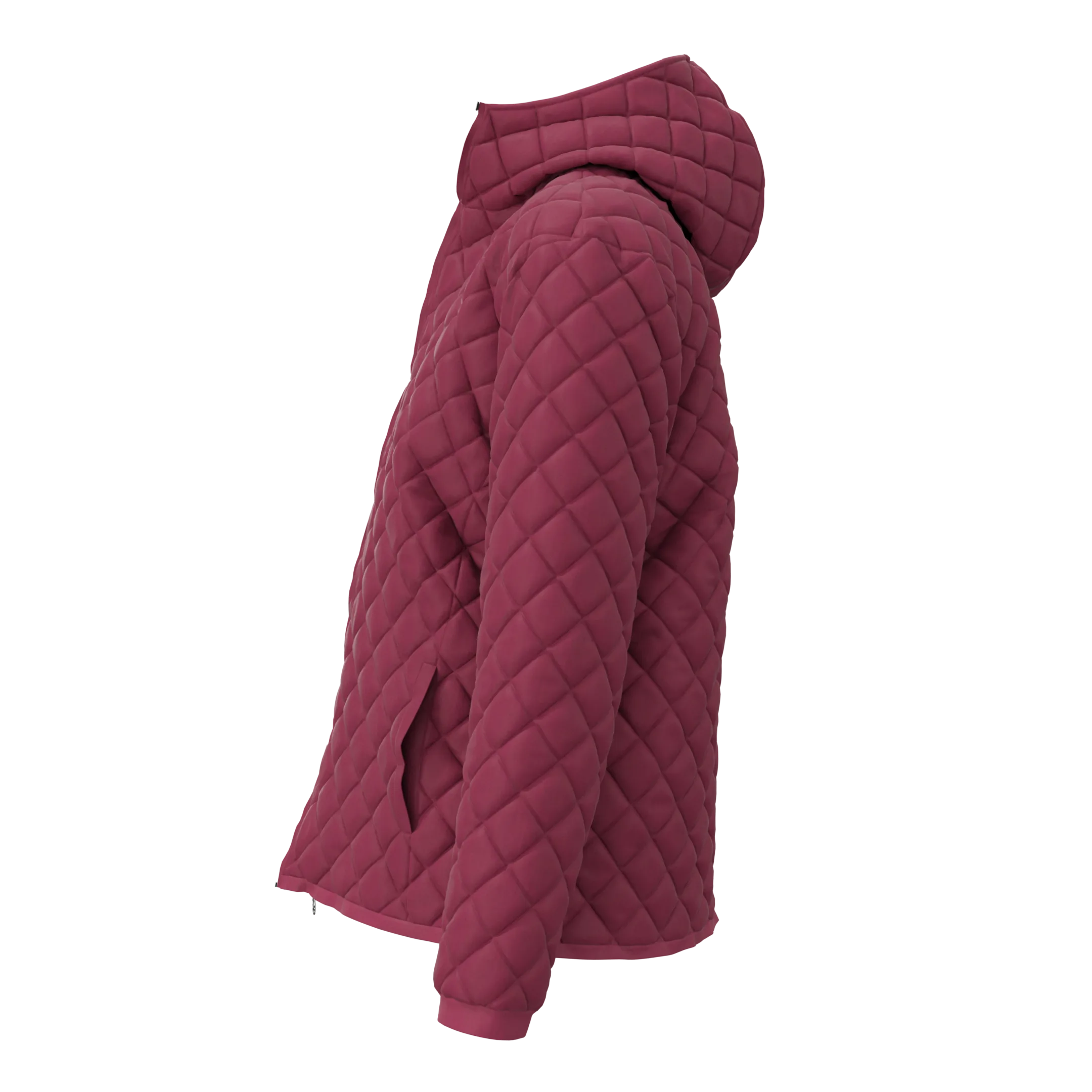 Women Hooded Jacket - Marvelous Designer - Clo3d