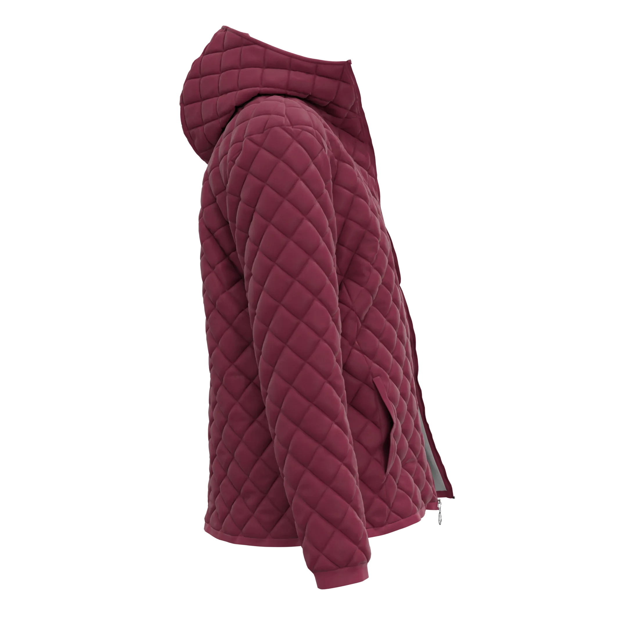 Women Hooded Jacket - Marvelous Designer - Clo3d