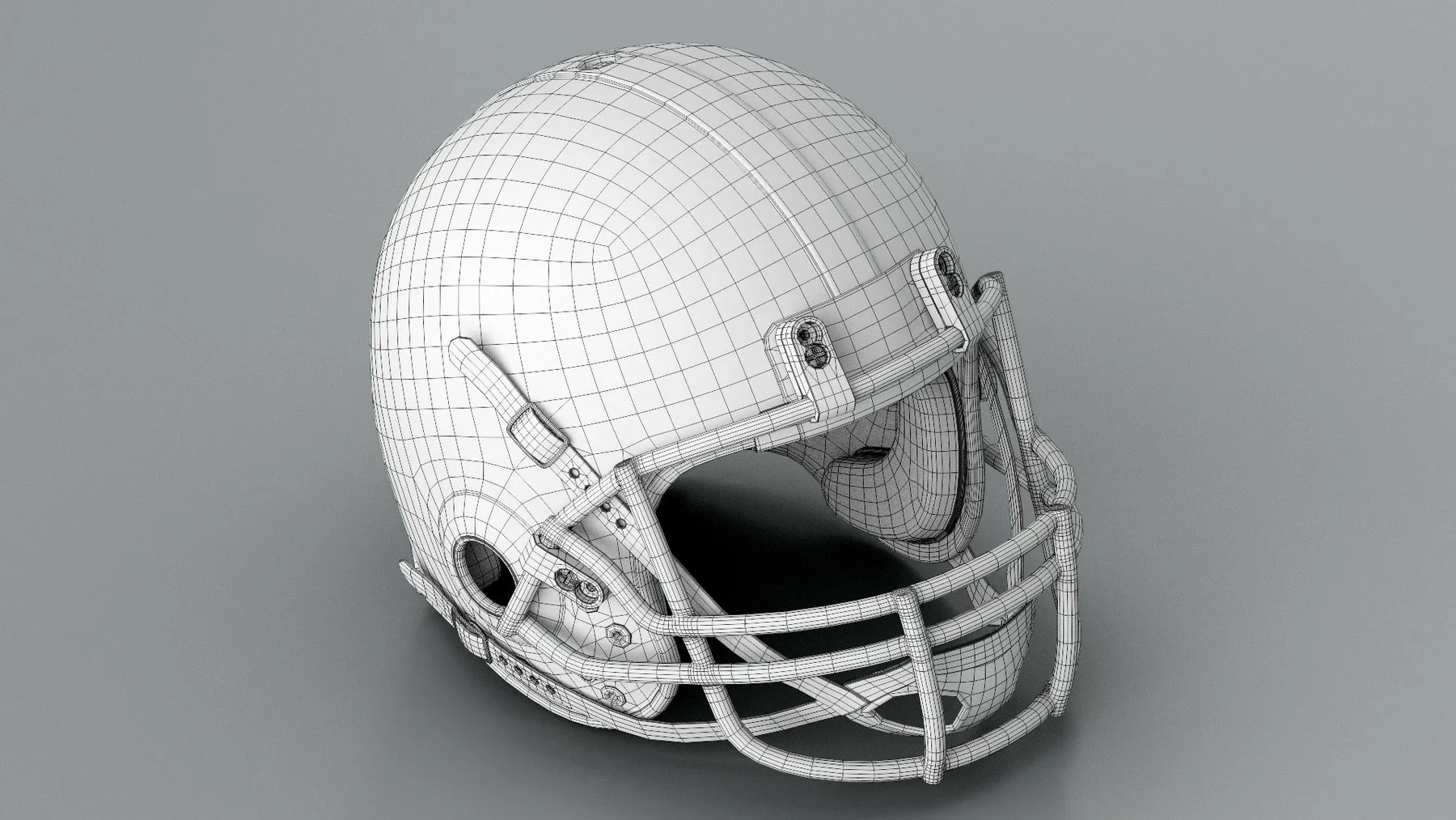 American Football Helmet ( Game Ready Model / PBR Texture / UV )