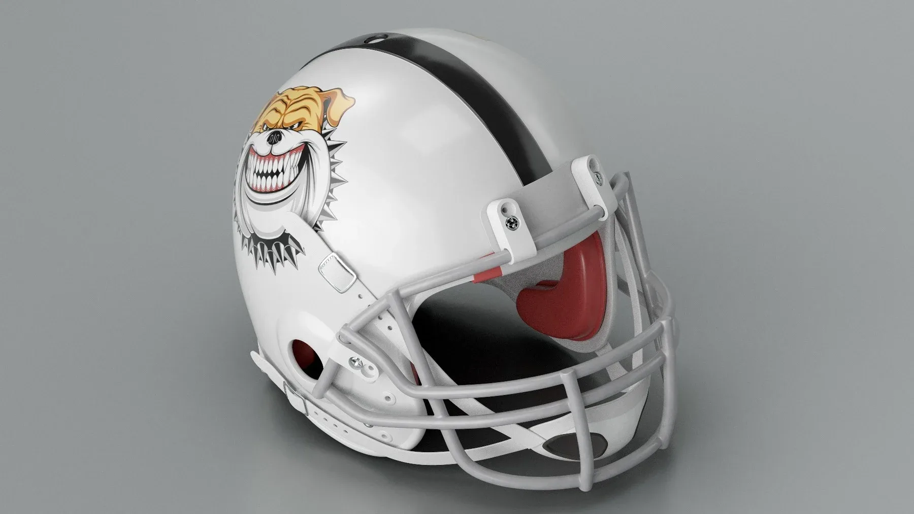 American Football Helmet ( Game Ready Model / PBR Texture / UV )