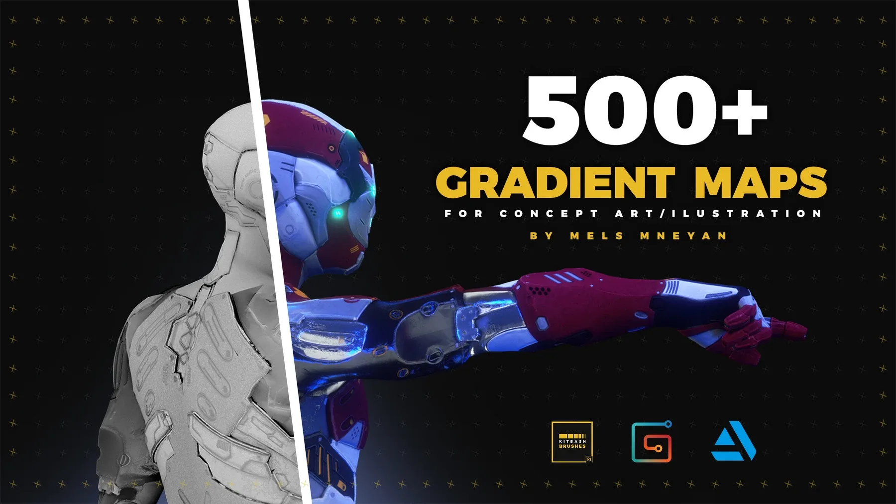 500+ Gradient Maps for Concept art/Illustration