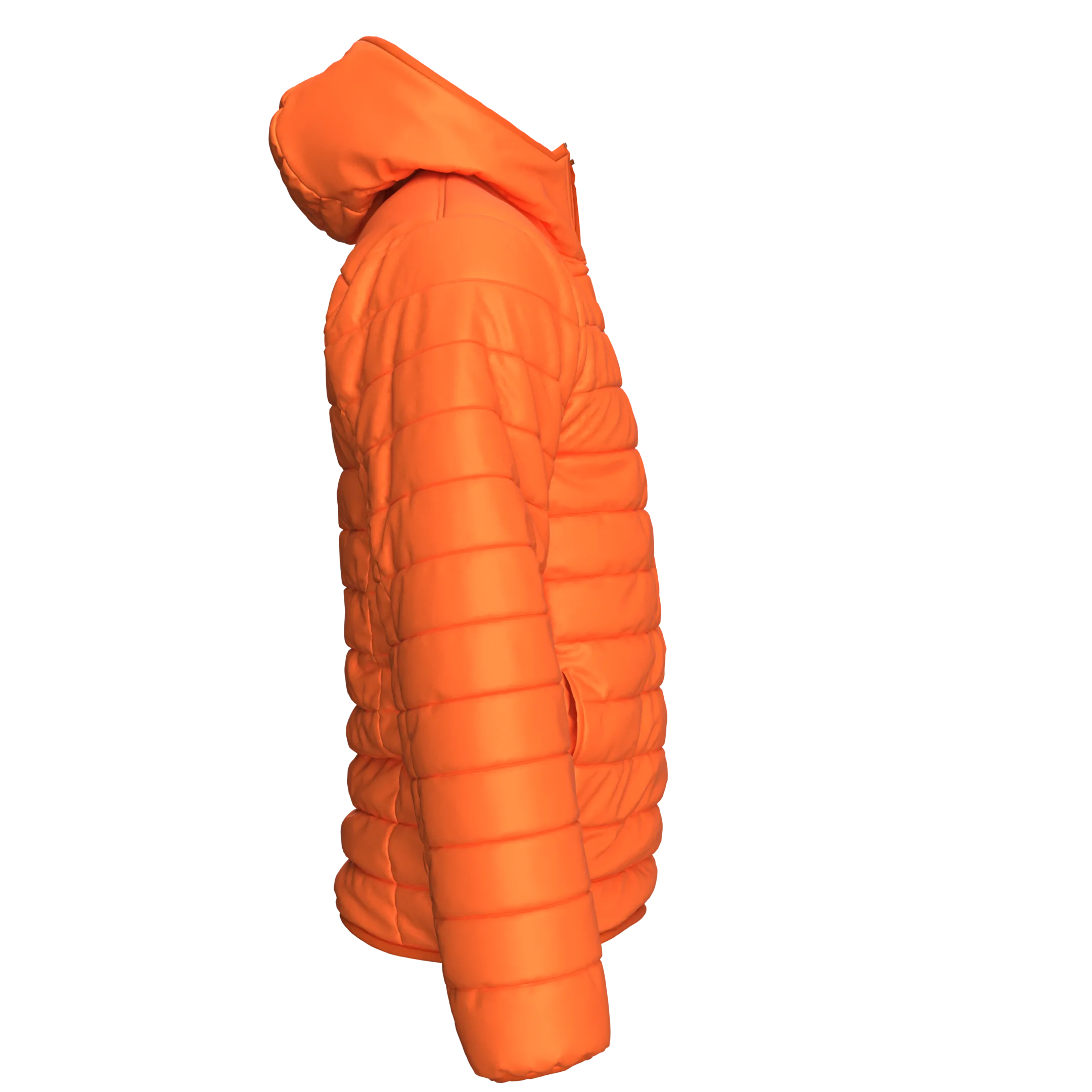 Puffer Jackets - Marvelous Designer - Clo3d