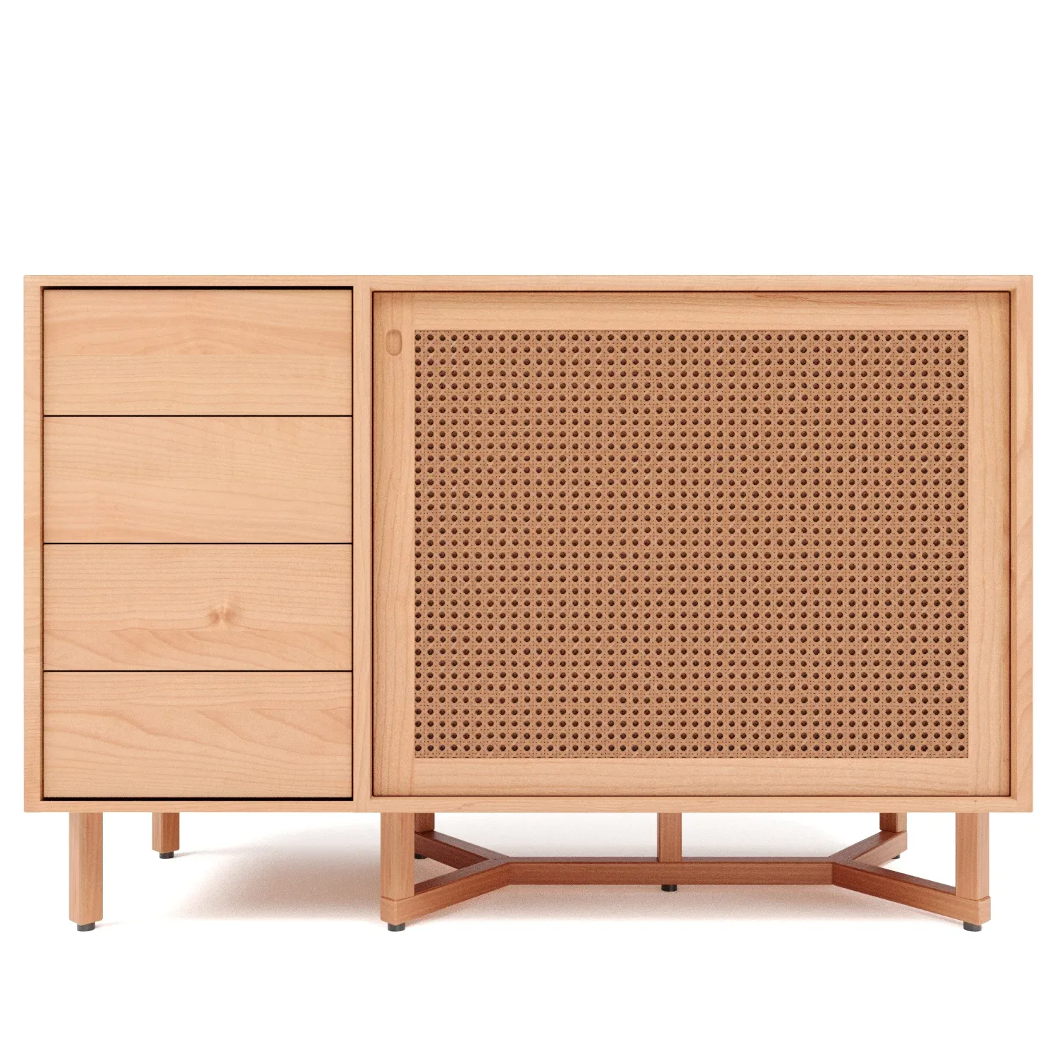 Sidebar No3 - Sideboard with Drawers By Adjustable Color