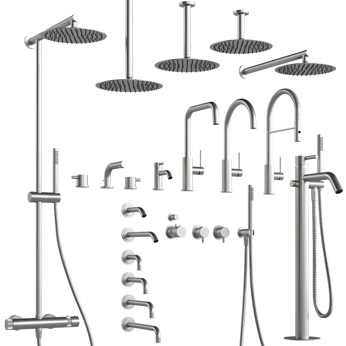 Cocoon Faucet & Shower Set