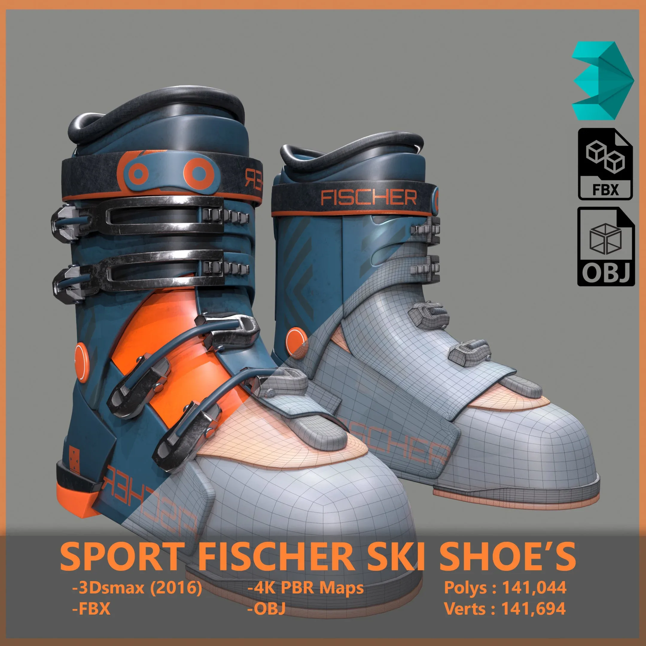 Sport Fischer Ski Shoes