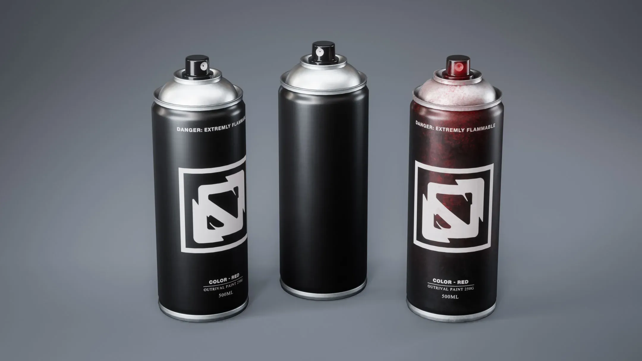 Spray Can - Single Asset