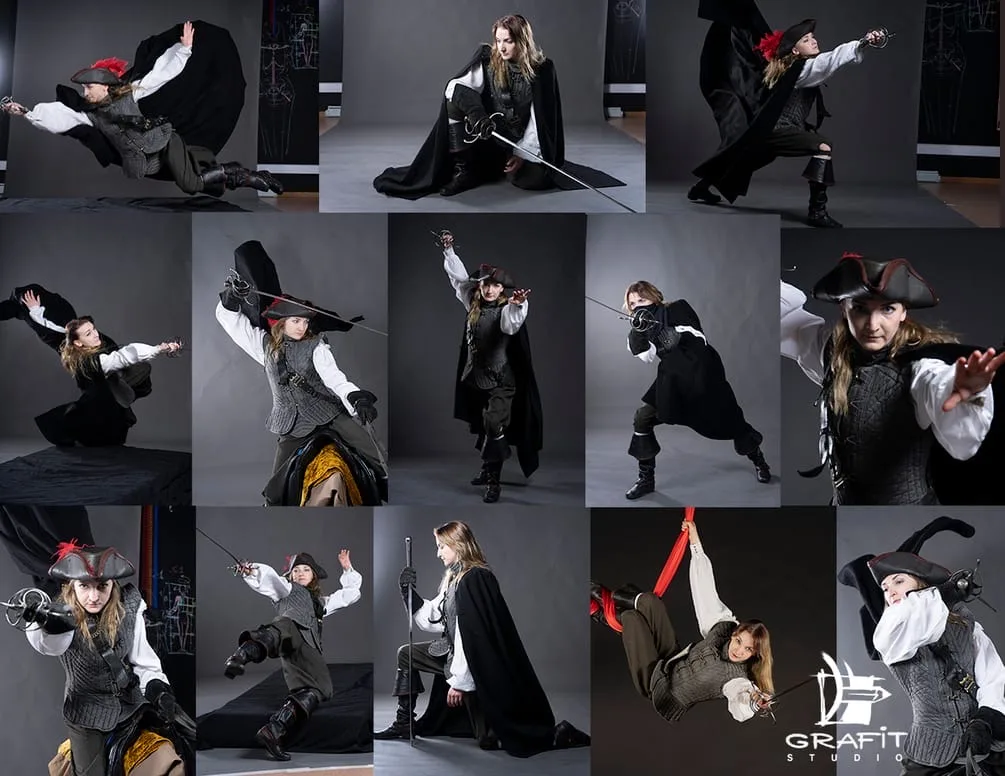 900+ Dynamic Fencing Character Pose Reference Pictures