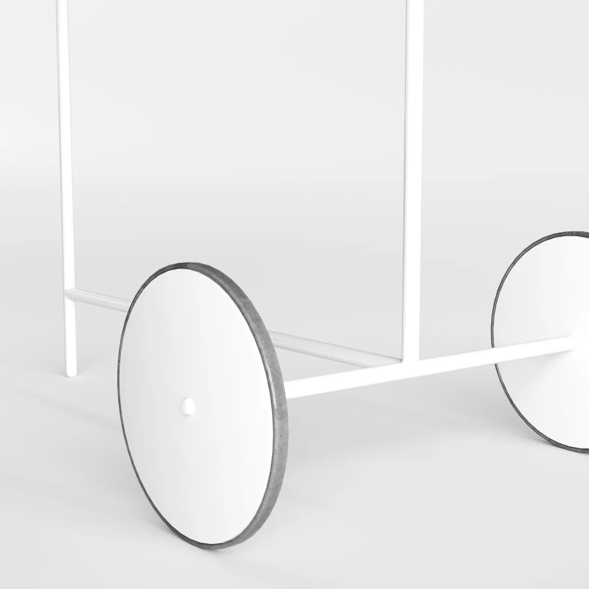 Minimal Trolley Bar Cart