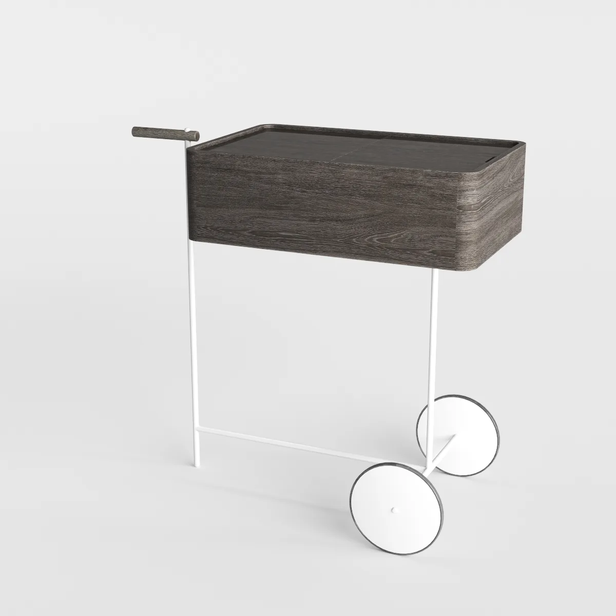 Minimal Trolley Bar Cart