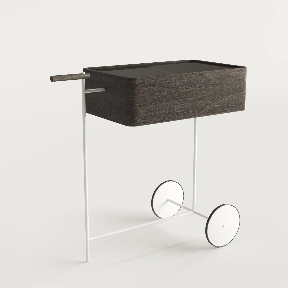 Minimal Trolley Bar Cart