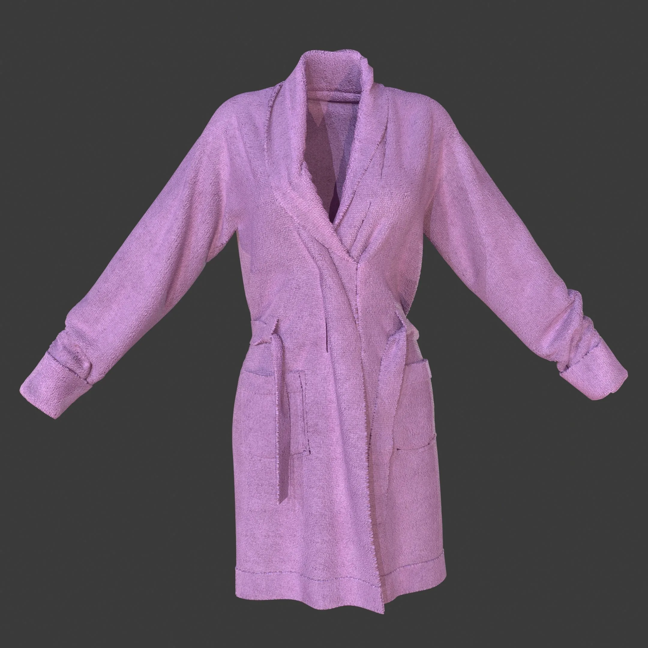 Bathing Robe Model + 43 Min Video
