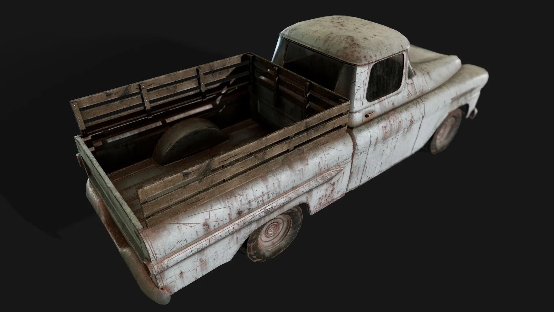 Chevrolet Apache 1959 (LowPoly)