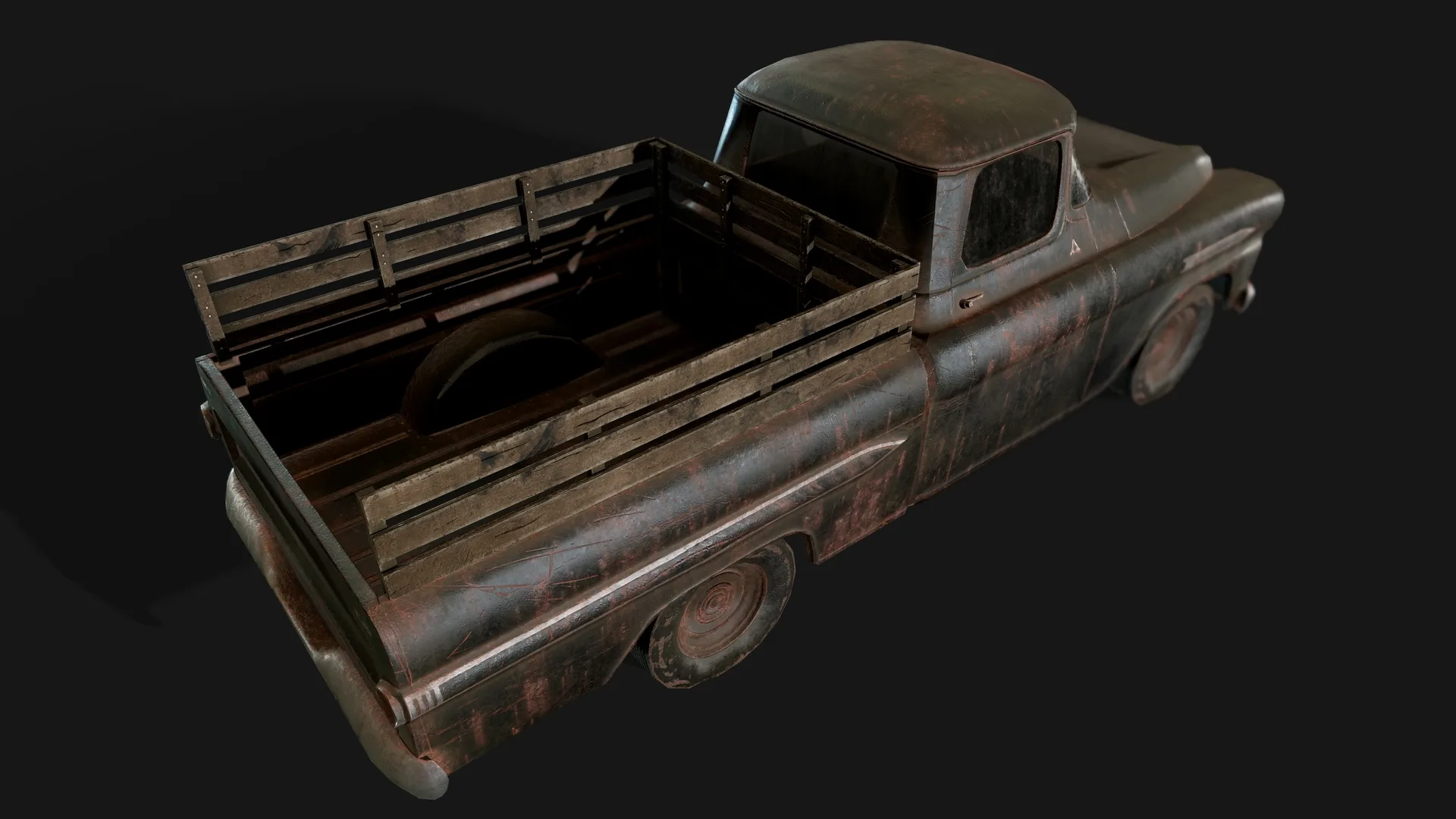 Chevrolet Apache 1959 (LowPoly)