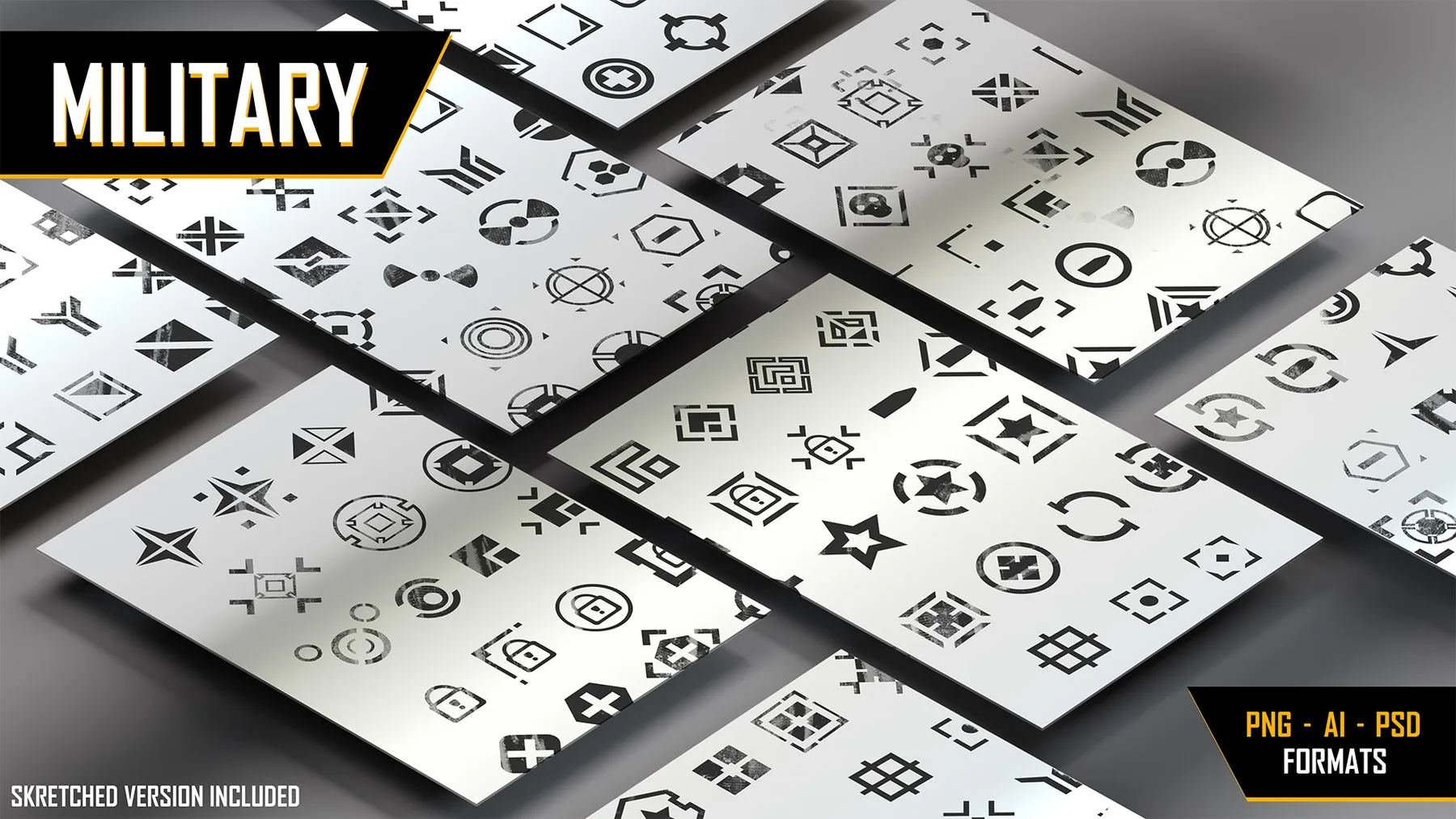 554 Decals Collection [Sci-Fi, Industrial, Medical, Info , Military] -- Complete PACK --