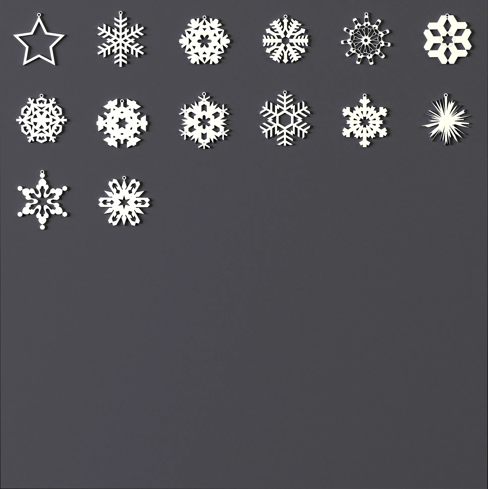 150 Printable Christmas Decorations