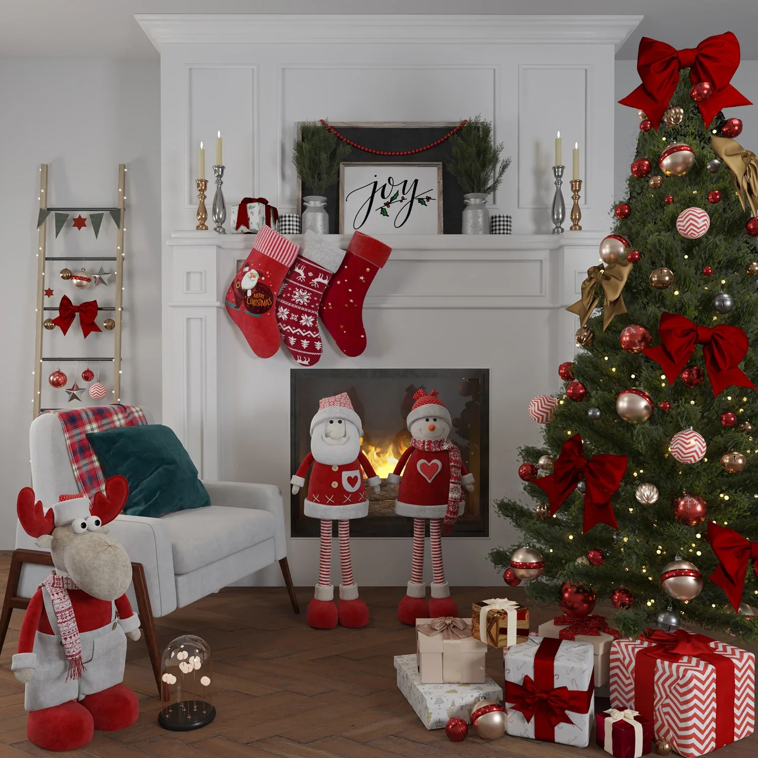 Christmas Decorative Set M 01