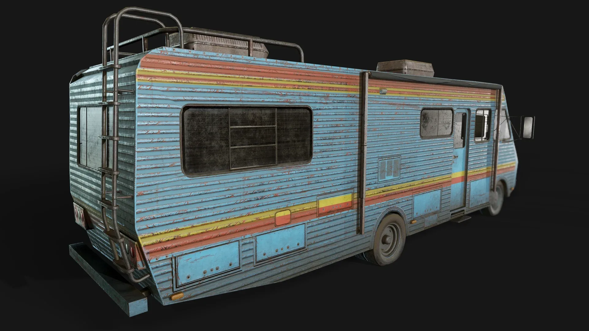 Fleetwood Bounder 1986 (LowPoly)