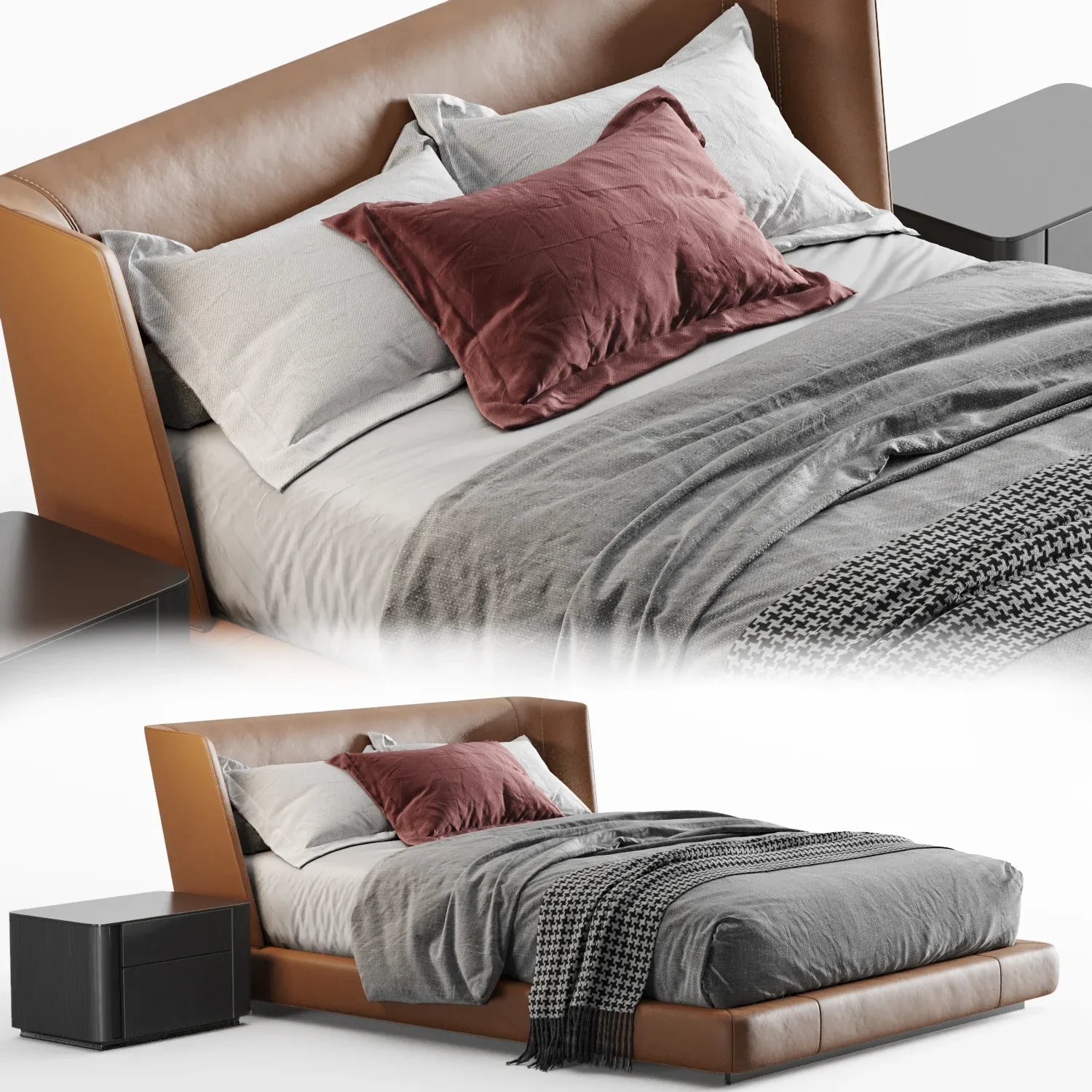 Minotti Reeves Bed