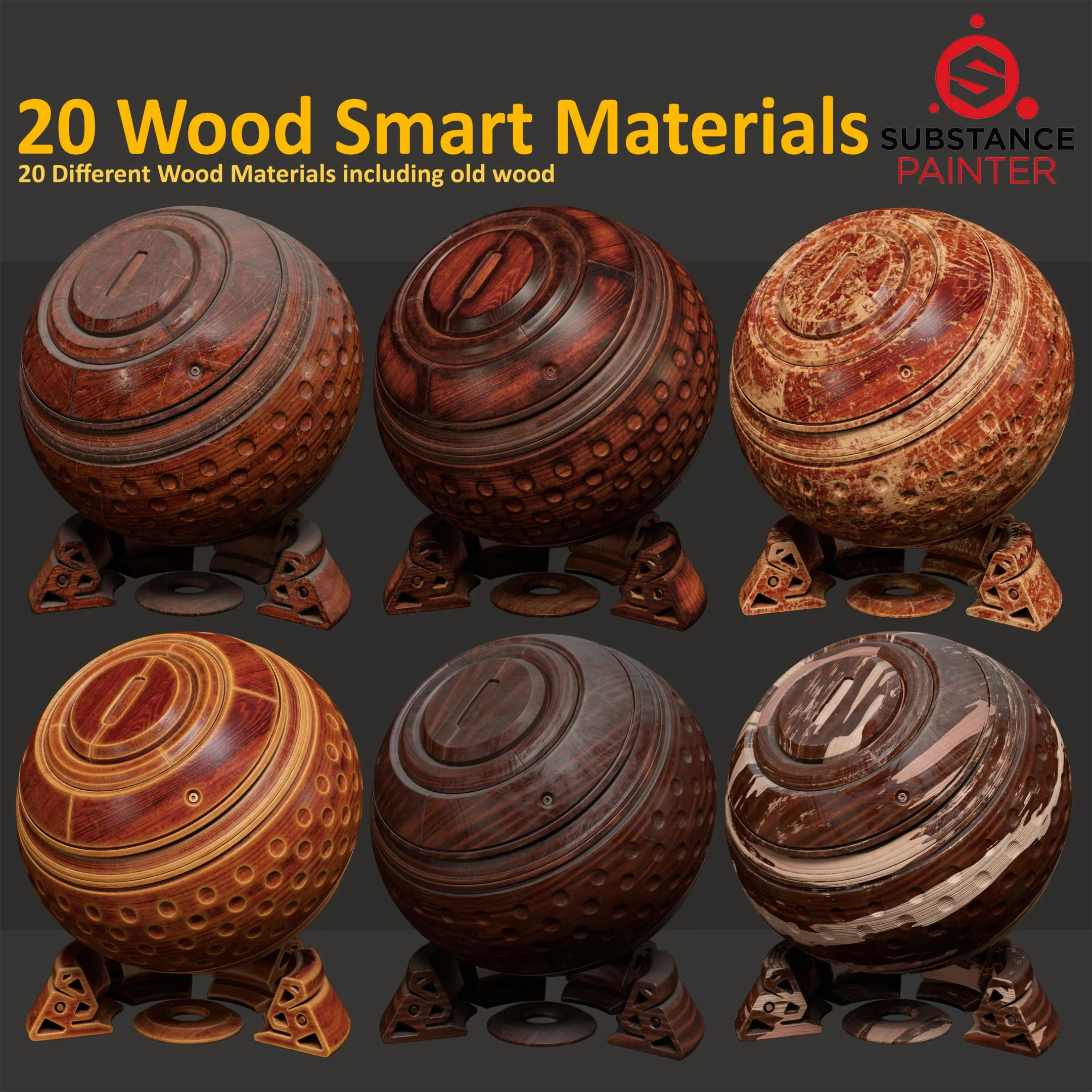 20 Wood Smart Materials - Vol 1