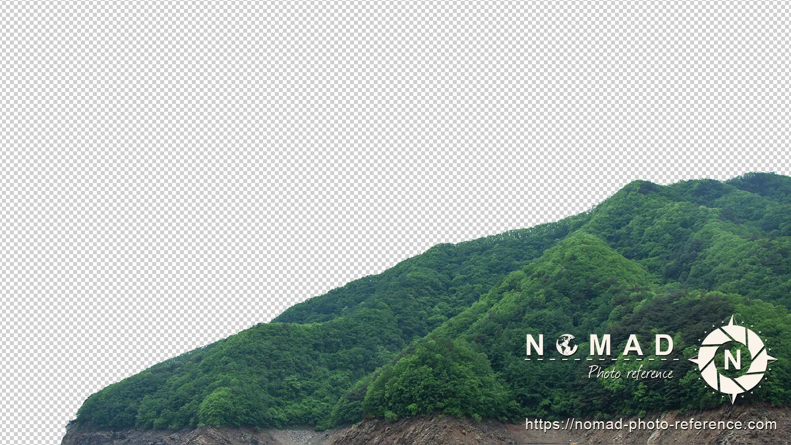 PNG Photo Pack: Asian Mountains