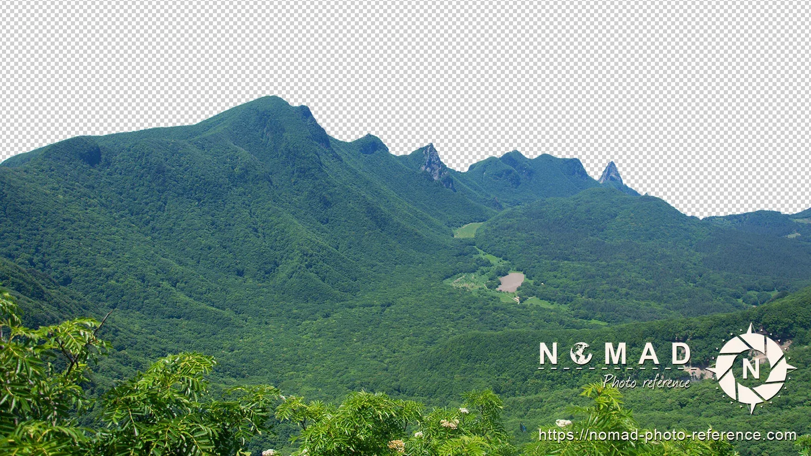 PNG Photo Pack: Asian Mountains