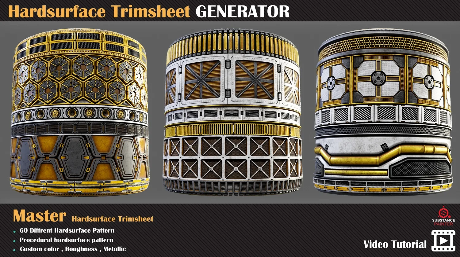 Hardsurface Trimsheet GENERATOR