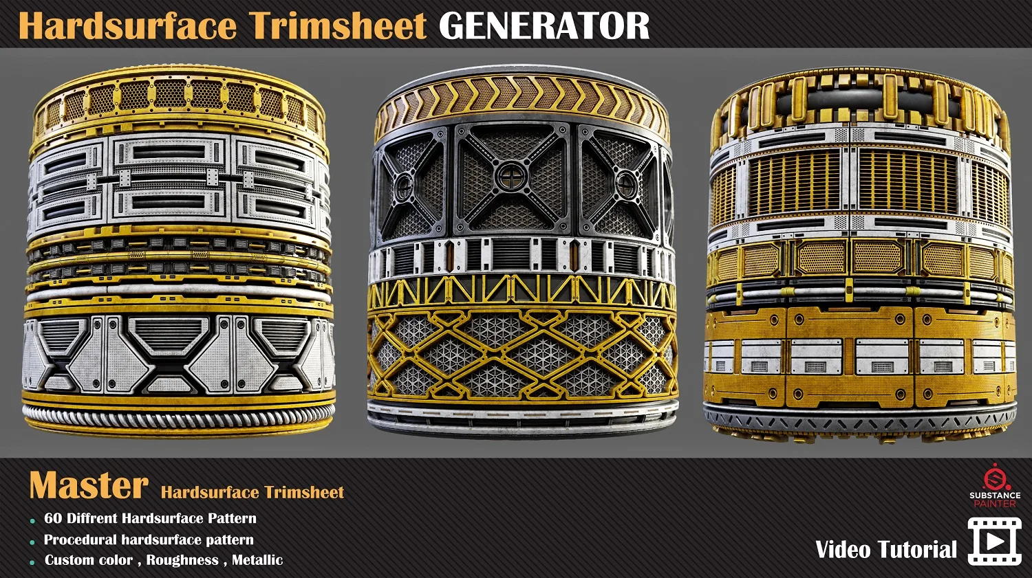 Hardsurface Trimsheet GENERATOR