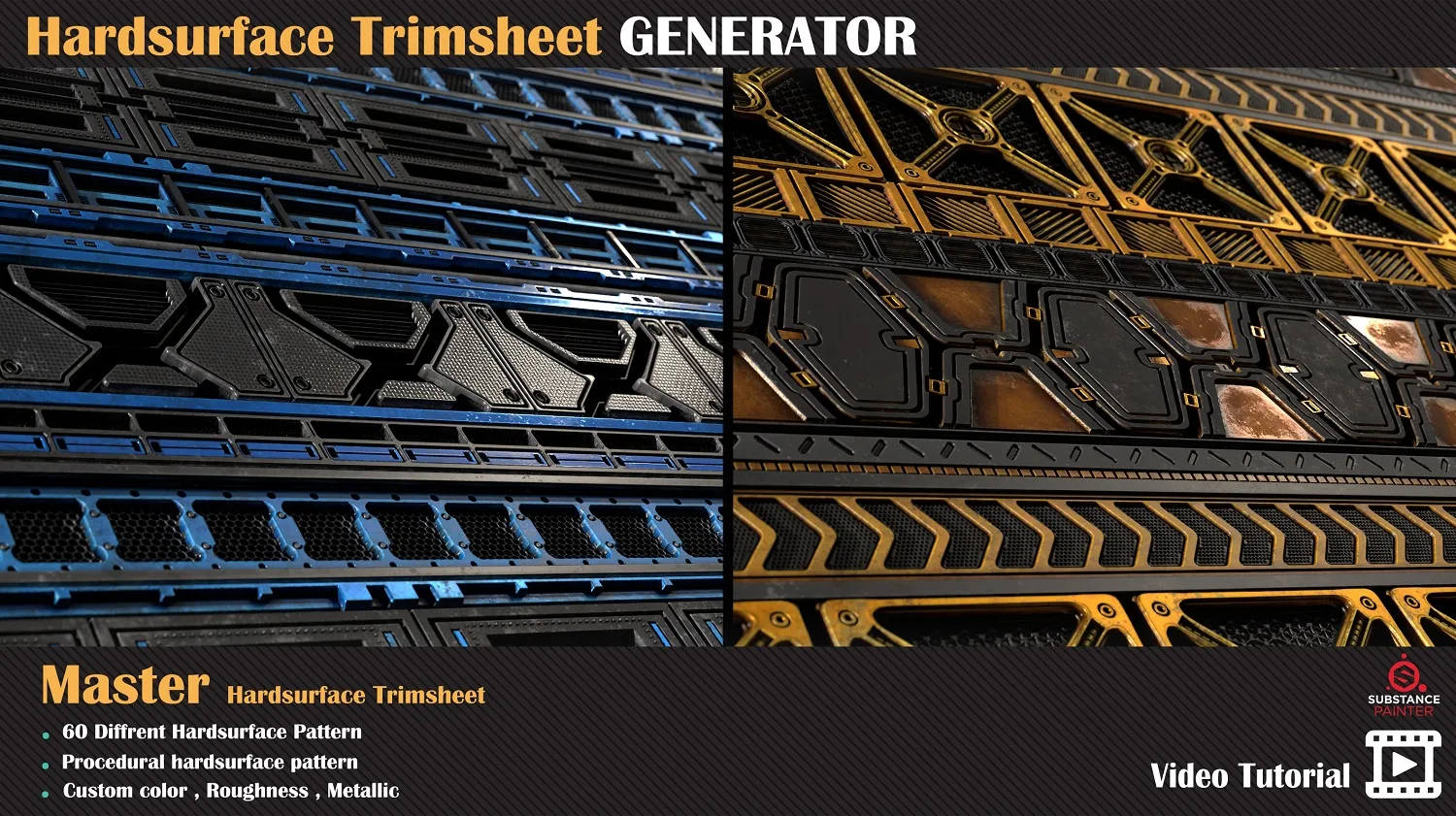 Hardsurface Trimsheet GENERATOR