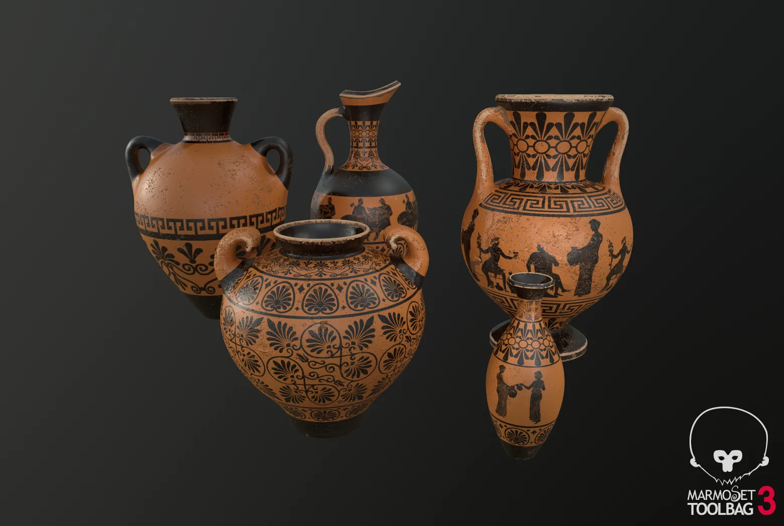 Vases Vol 01 - PBR