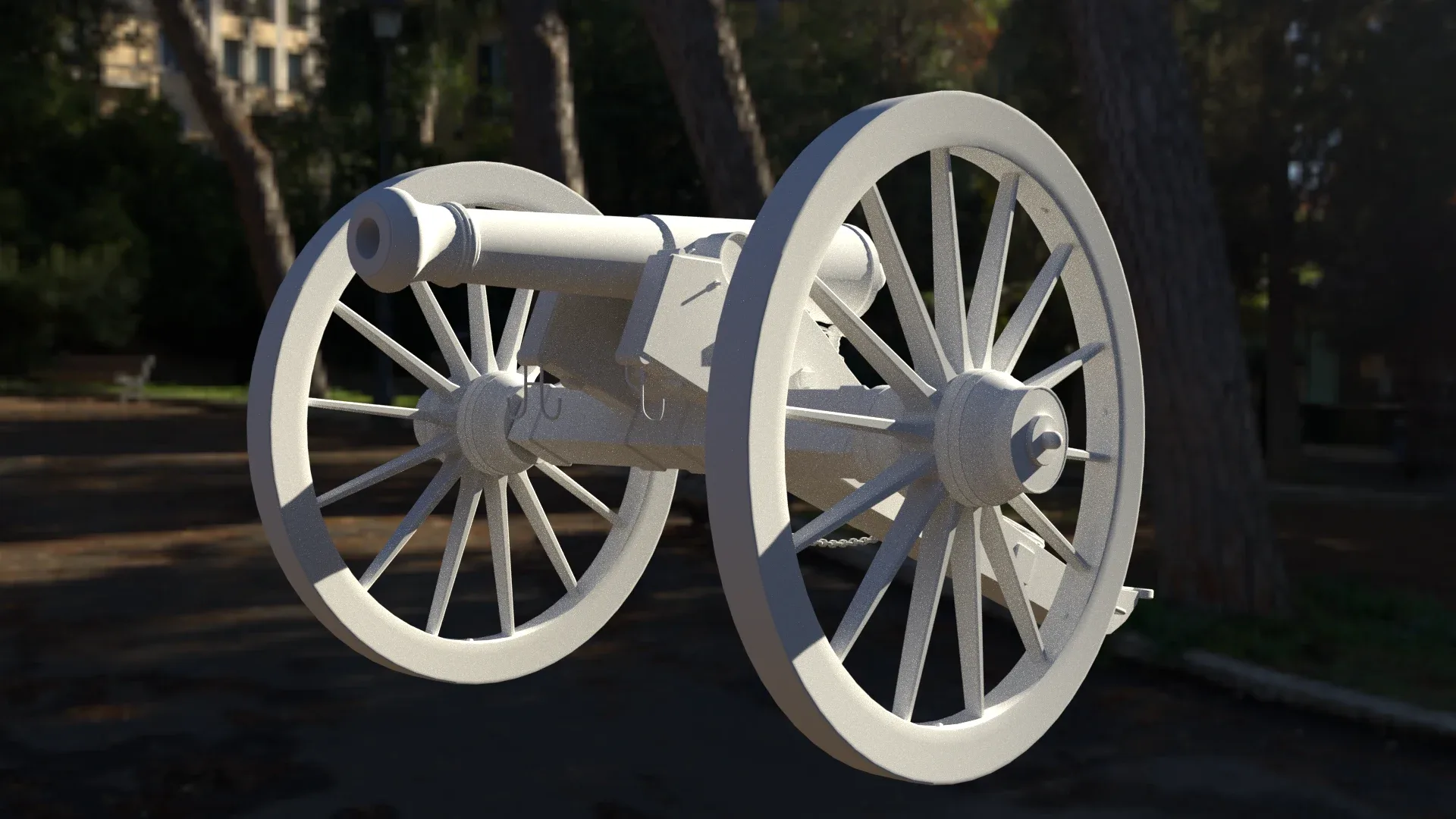 6 Pounder Iron Cannon - Model 1841