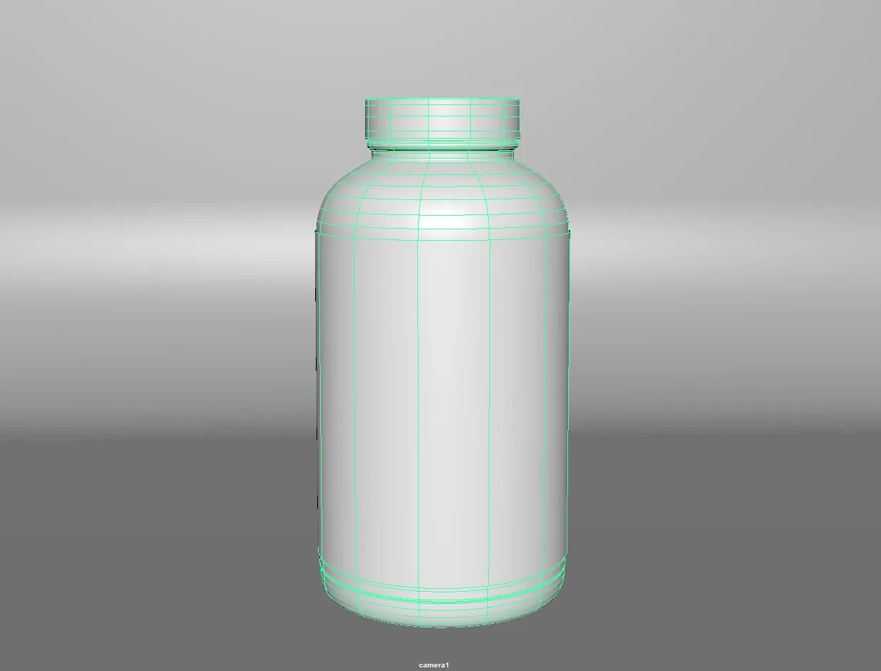 Bottle Package 3D Model