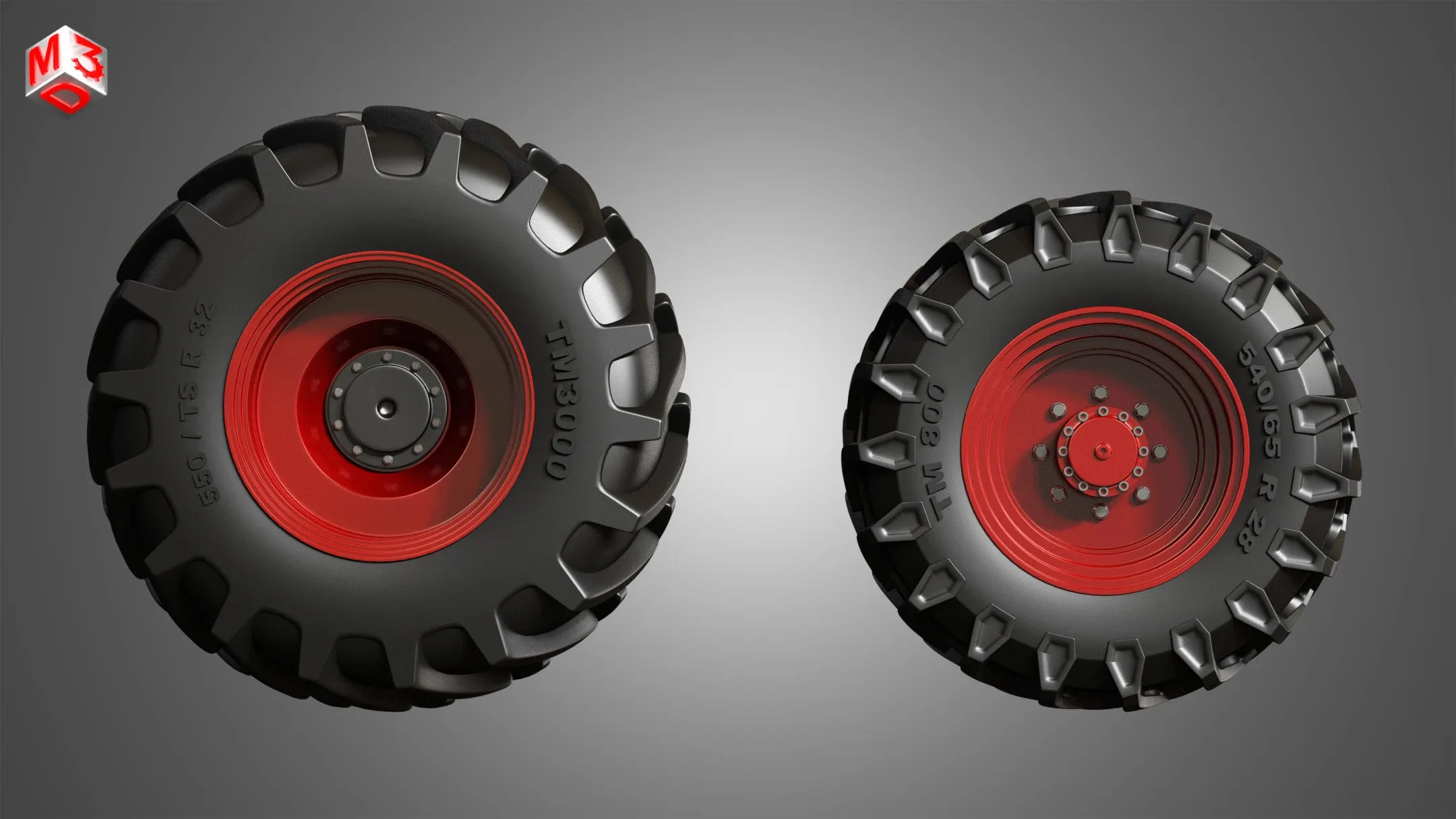 Tractor Tires and Rims - T02